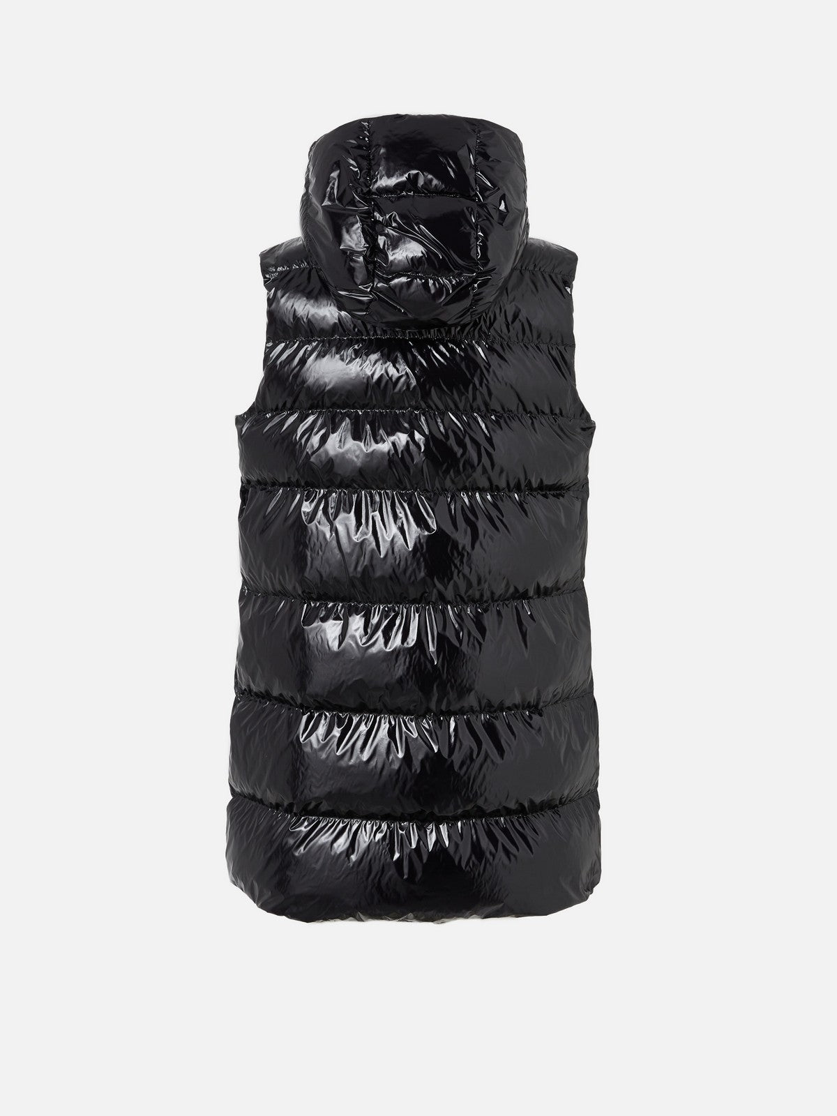 PINKO Piumino Donna Graffetta Gilet Crystal Nylon 103825-A11K Z99 Nero gioboutiqueweb