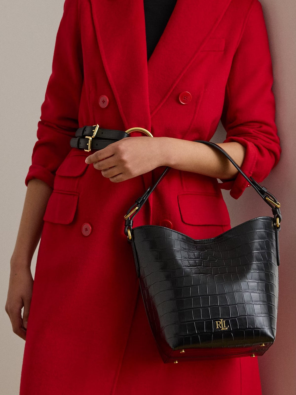 LAUREN RALPH LAUREN Borsa Donna 431980189 001 BLACK