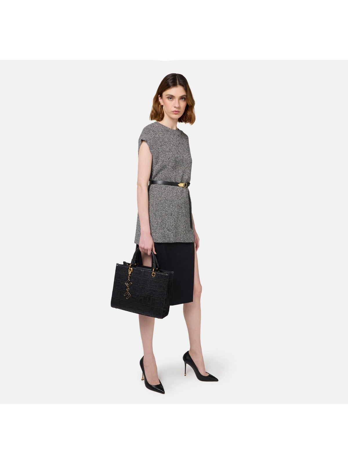 ELISABETTA FRANCHI Donna BS59A47E2 110 Nero gioboutiqueweb