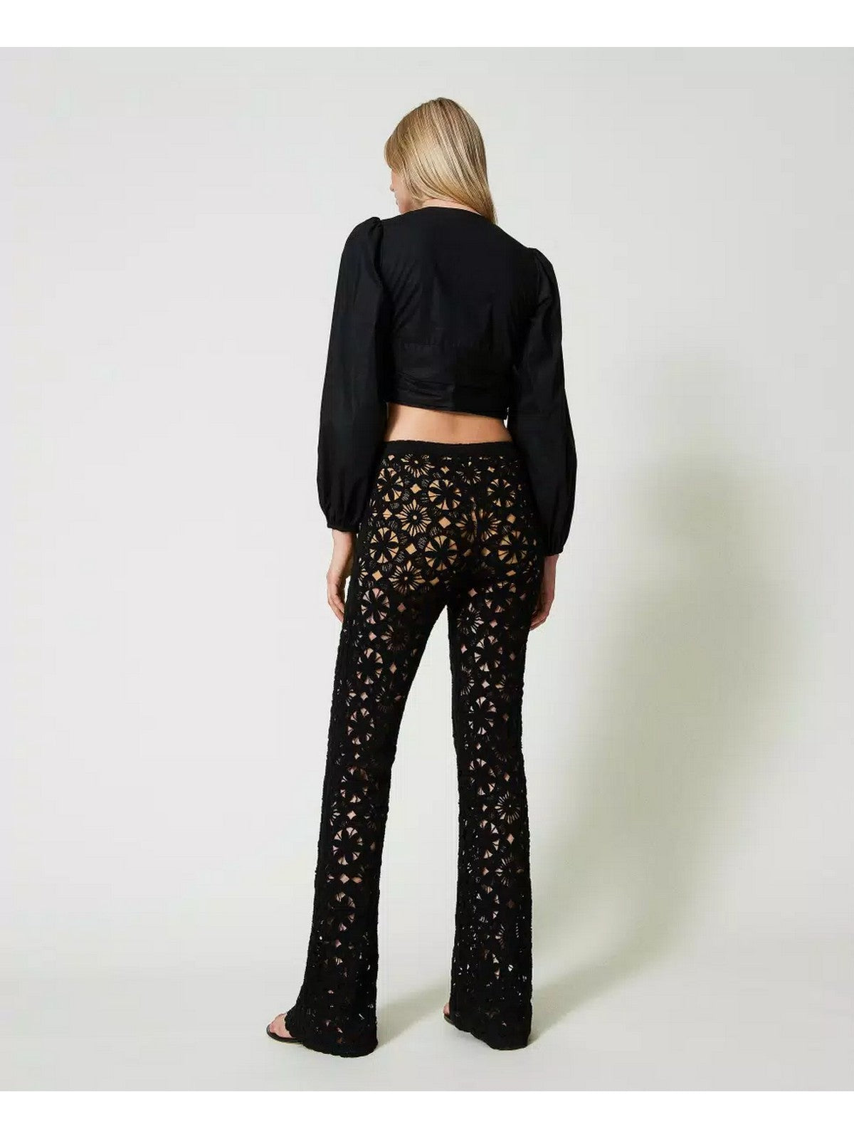 TWINSET Pantalone Donna 241TT3232 00006 Nero gioboutiqueweb