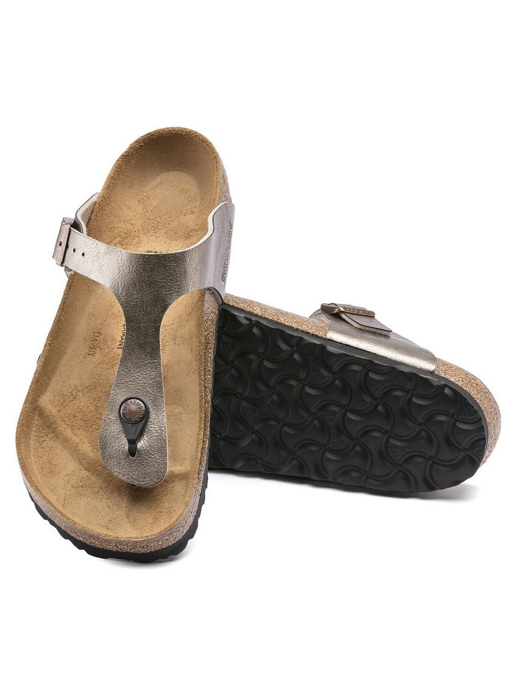 BIRKENSTOCK Sandalo Donna Gizeh 1016144 Argento gioboutiqueweb