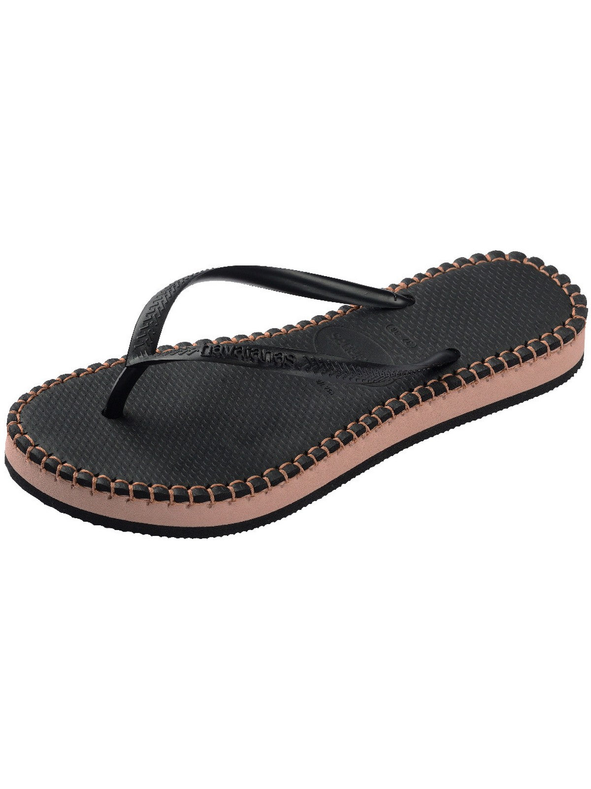 HAVAIANAS Infradito Donna Hav. Slim flatform loop 4149928.0090 Nero gioboutiqueweb
