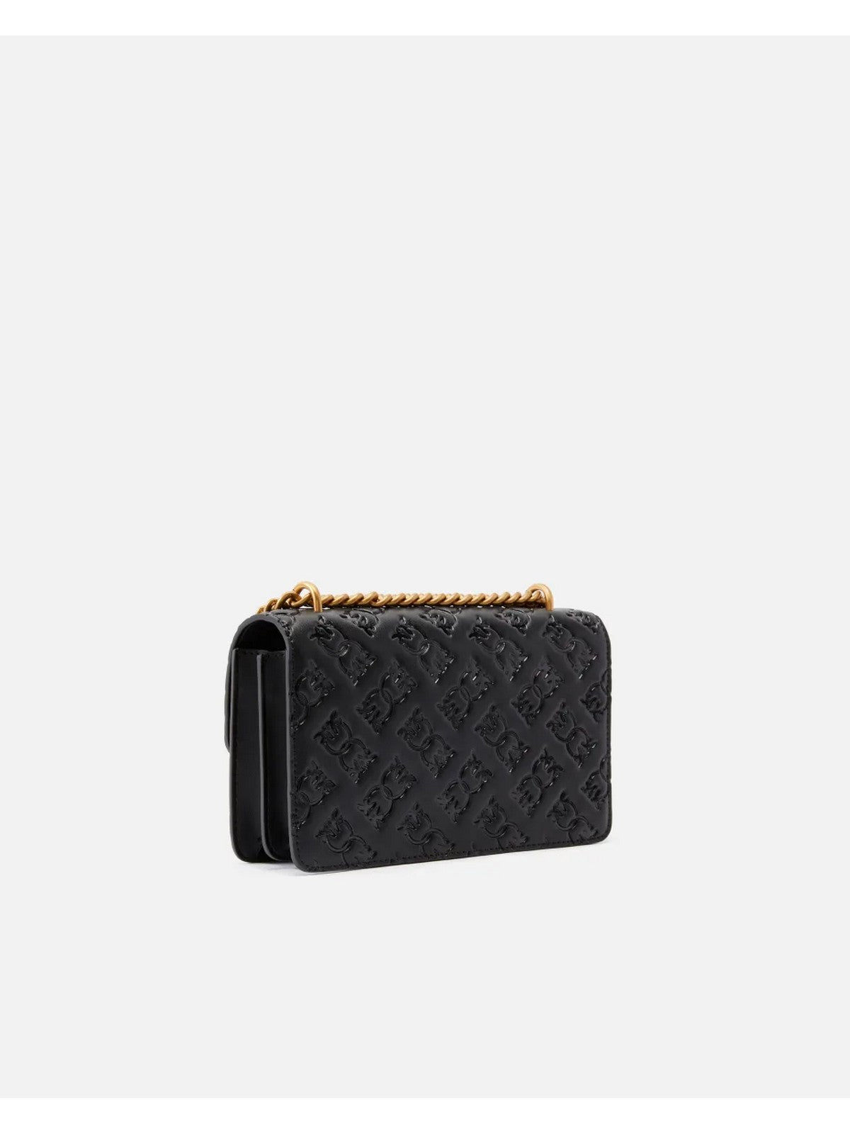 PINKO Borsa Donna Love One Mini Dc Vitello Seta 100074-A1YB Z99Q Nero gioboutiqueweb