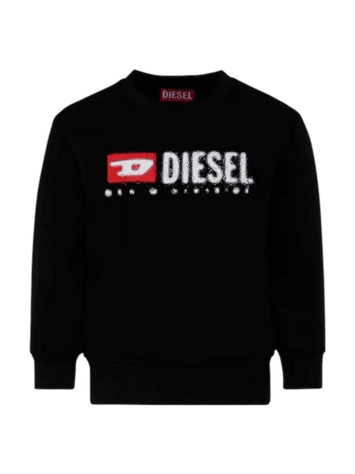 DIESEL Felpa Bambini e ragazzi J02483 KYAZ3 K900 Nero gioboutiqueweb