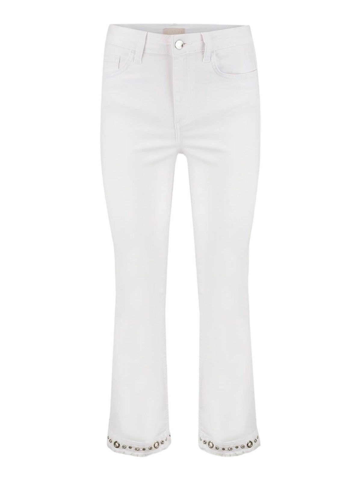 Liu Jo White Woman Pantalone M4292T4033 N9354 Weiß