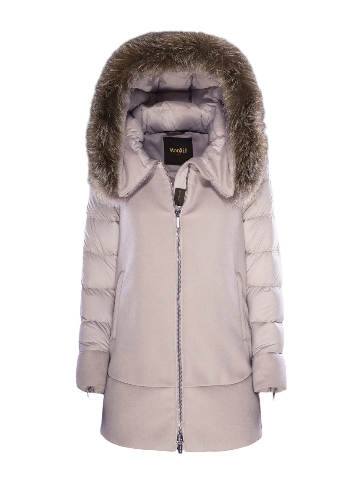 Moorer Freesia-Le Modgi300007 U0105 Weiß Down Jacke