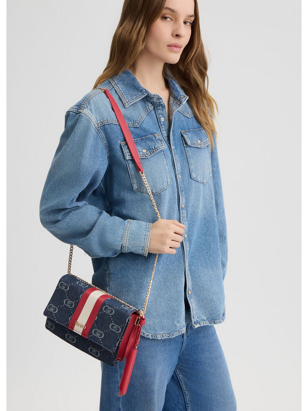 LIU JO ACCESSORIES Borsa Donna AA5158D3200 00770 Blu gioboutiqueweb