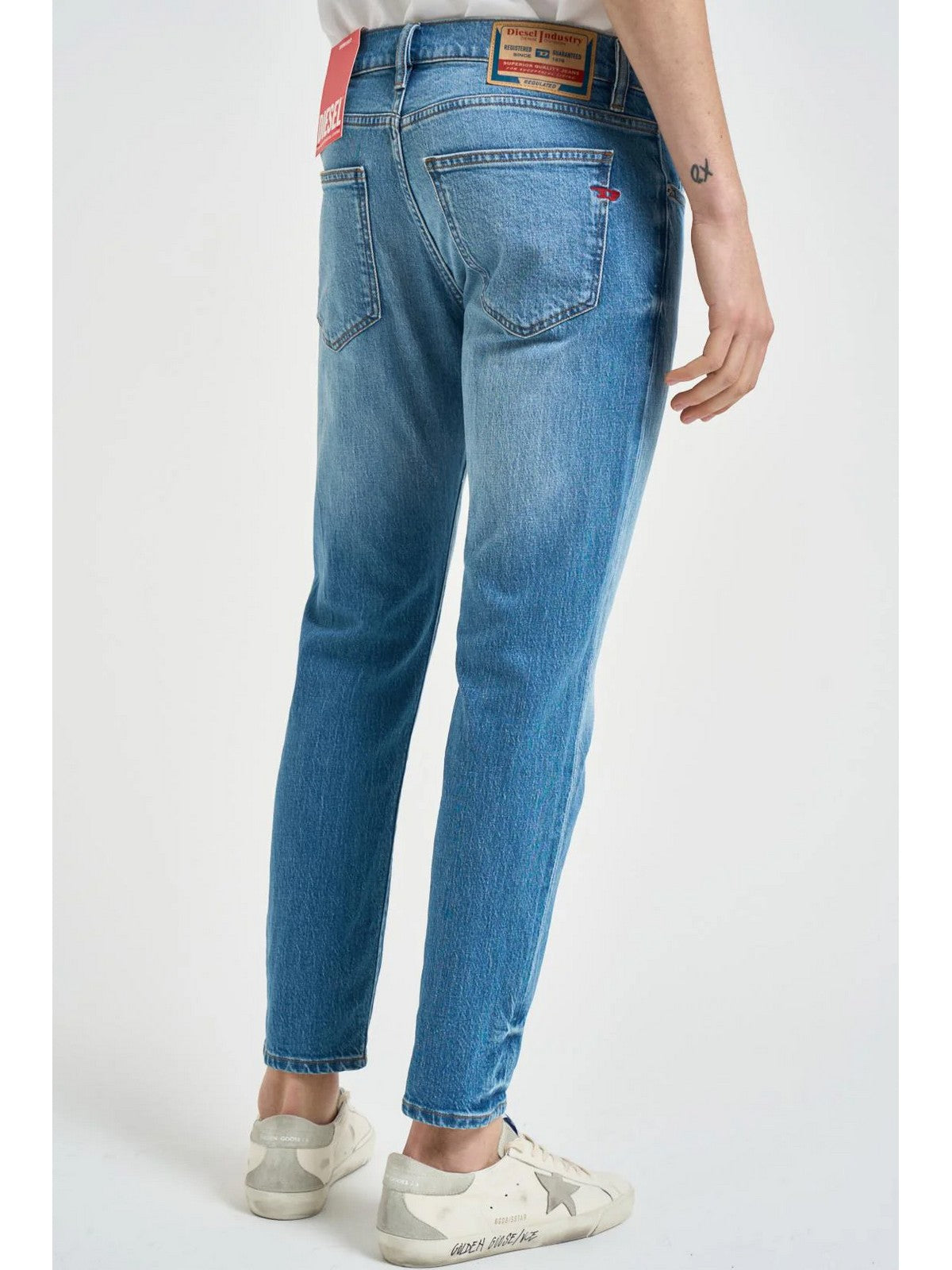 DIESEL Jeans Uomo 2019 D-STRUKT L.30 PANTALONI A03562 0ADBK 01 900 - DENIM