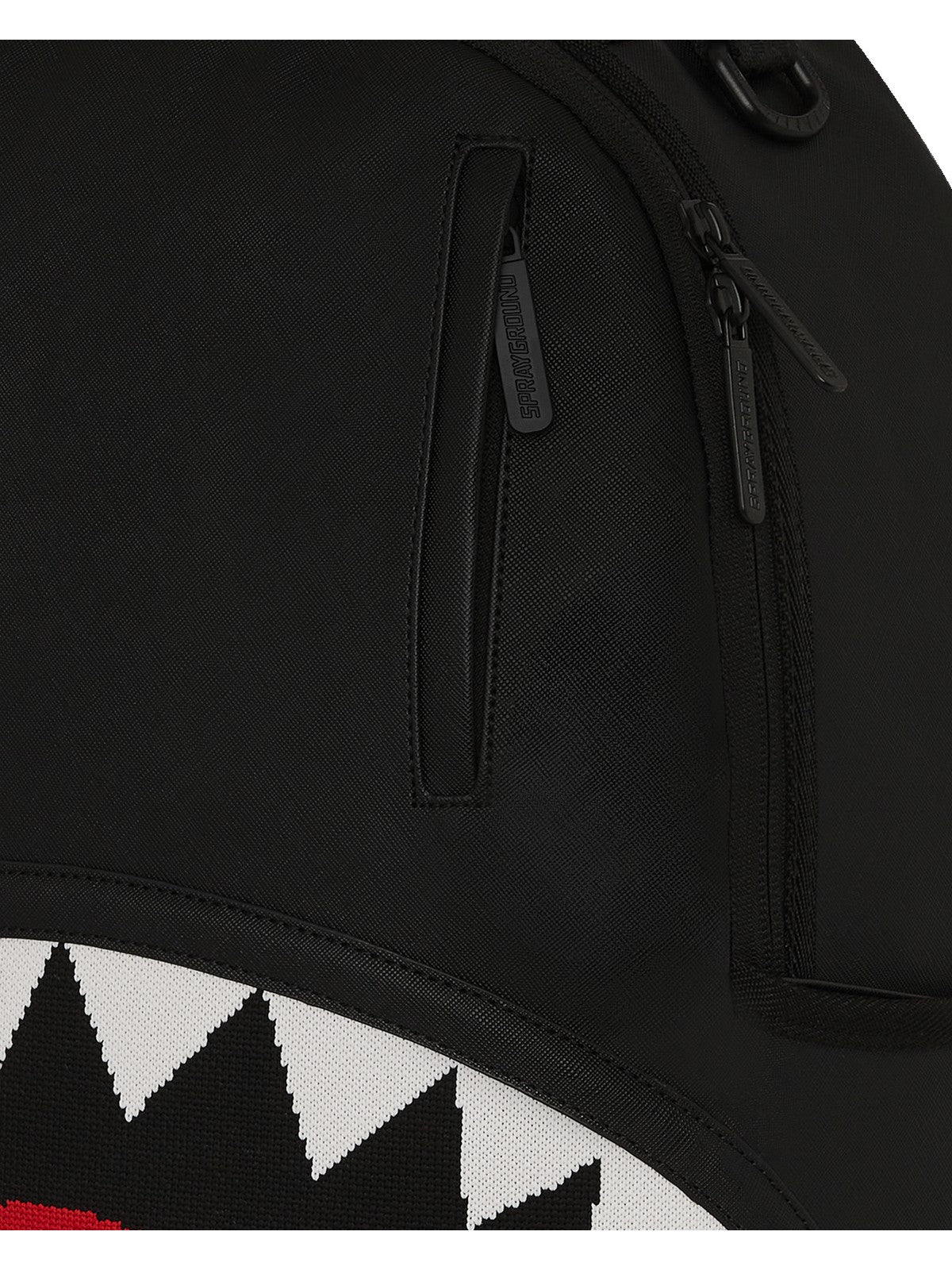 SPRAYGROUND Zaino Uomo FLY KNIT MOUTH DLX- SATIN BACKPACK 910B7754NSZ Nero gioboutiqueweb