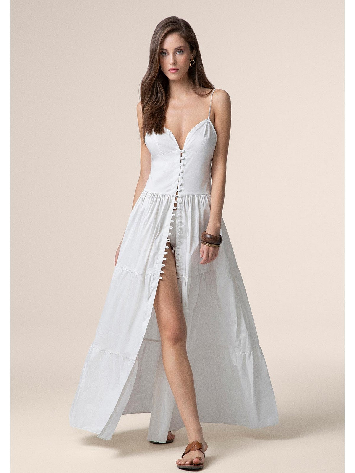 ME FUI Copricostume Donna MF25-0110WH WHITE gioboutiqueweb