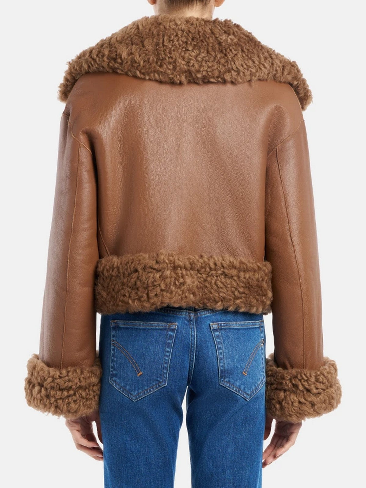 DONDUP Giubbino Donna DJ709 PL0389D XXX 430 CARAMELLO