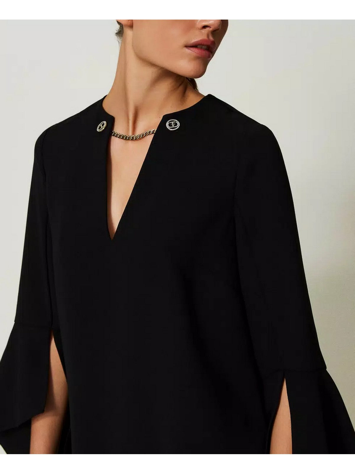 Twinset Woman Kleid 241TP2292 00006 Schwarz