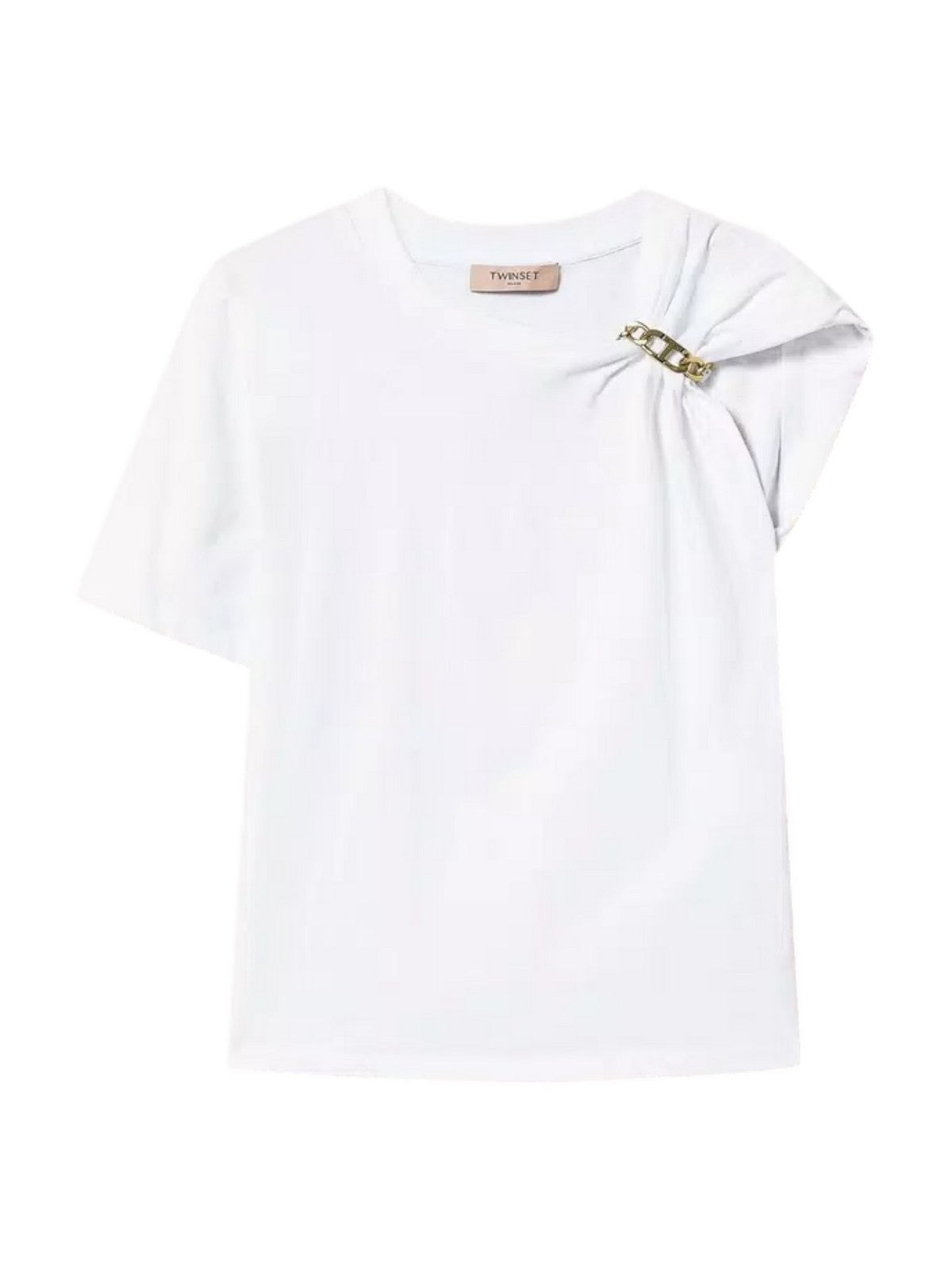 TWINSET T-shirt Donna 251TP2640 00001 Bianco gioboutiqueweb
