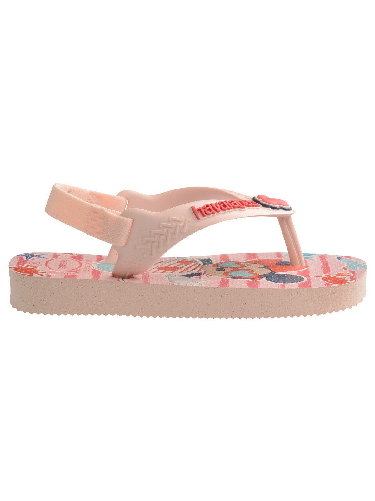 HAVAIANAS Infradito Bambine e ragazze Hav. Baby disney classic II 4137007.9994 PINK/RED gioboutiqueweb