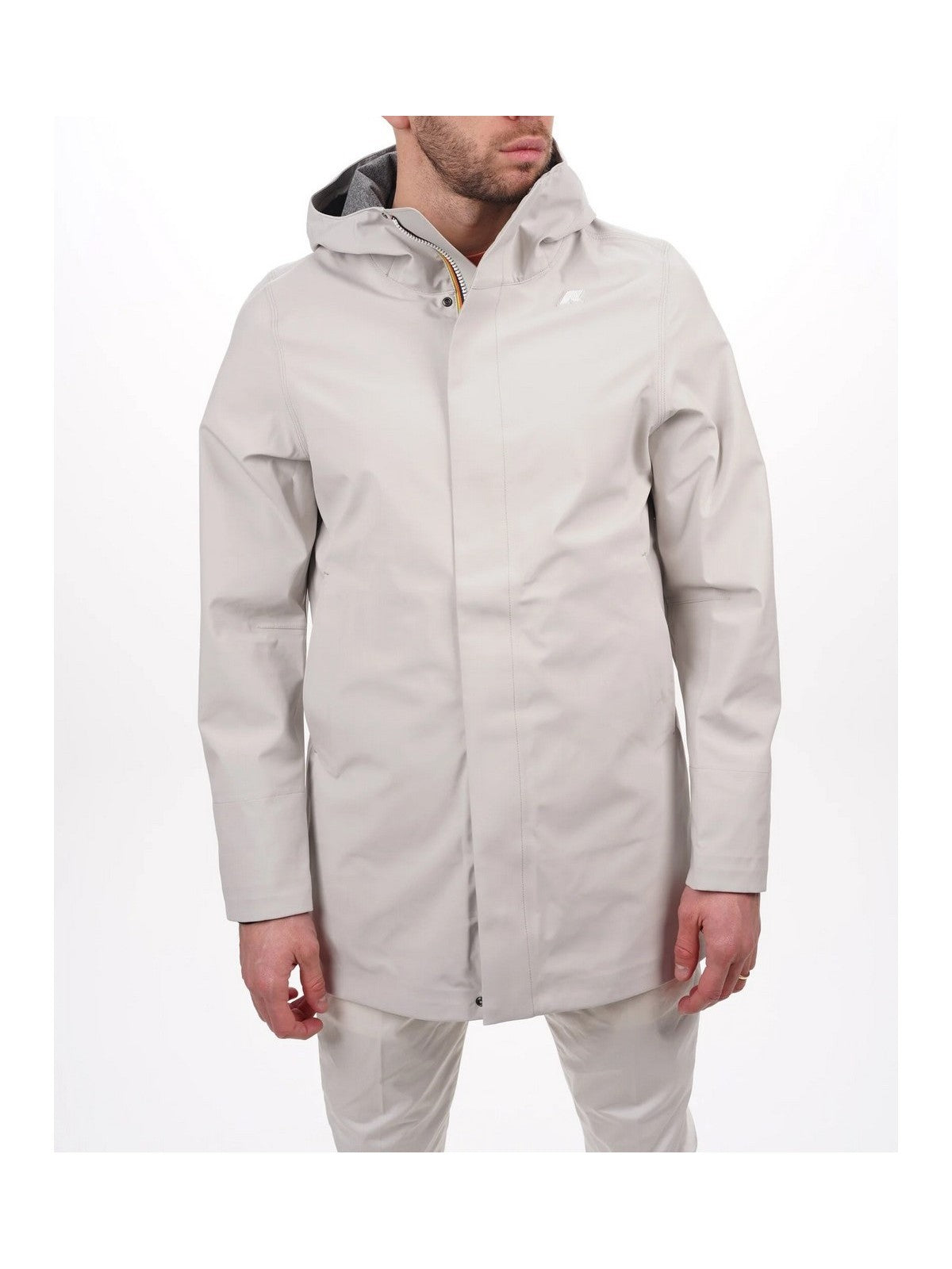 K-WAY Giubbino Uomo Tommy Bonded Jersey V K5126SW 634 Beige gioboutiqueweb