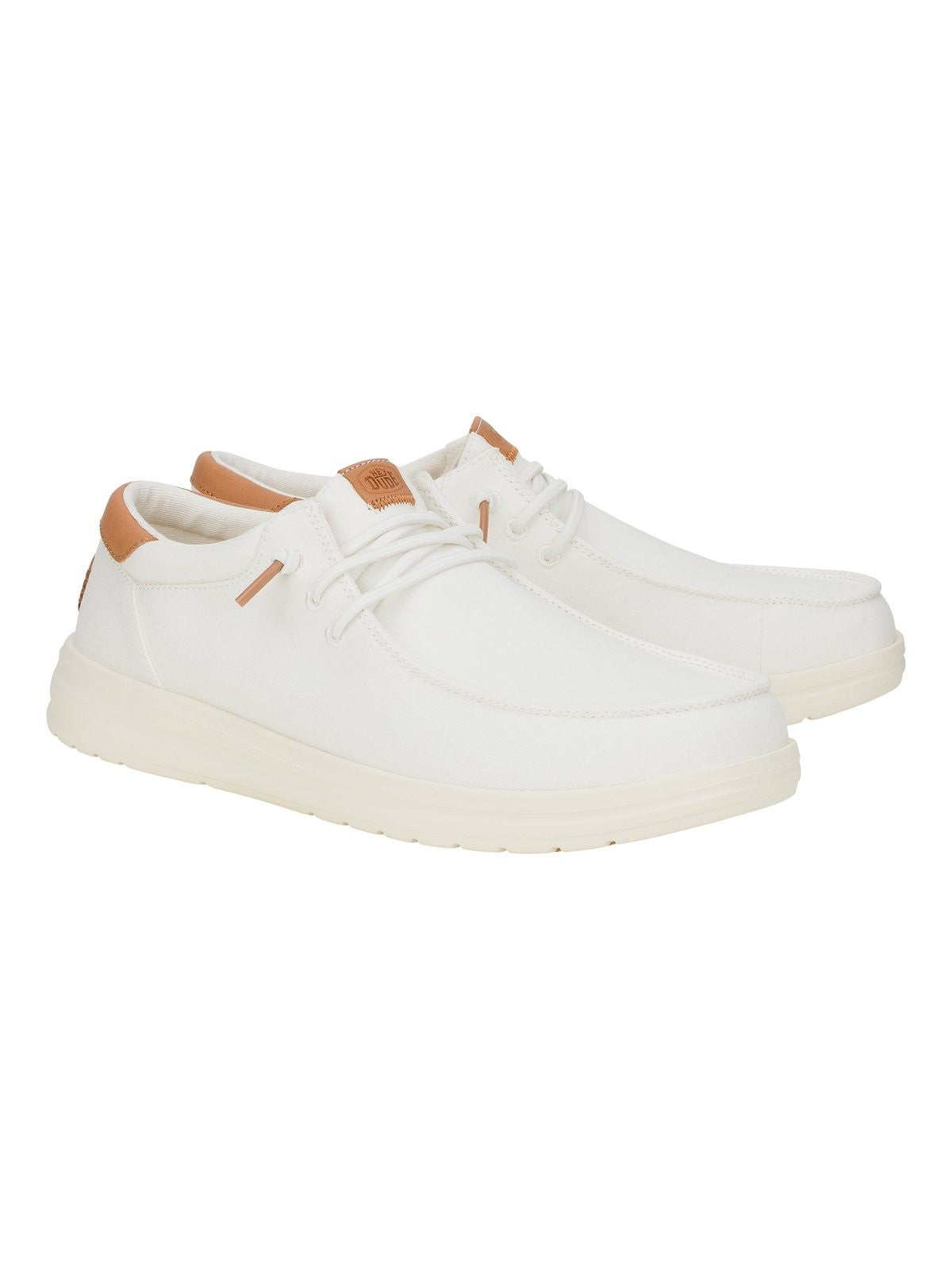 HEY DUDE Mocassino Uomo HD.43151 100 WHITE gioboutiqueweb