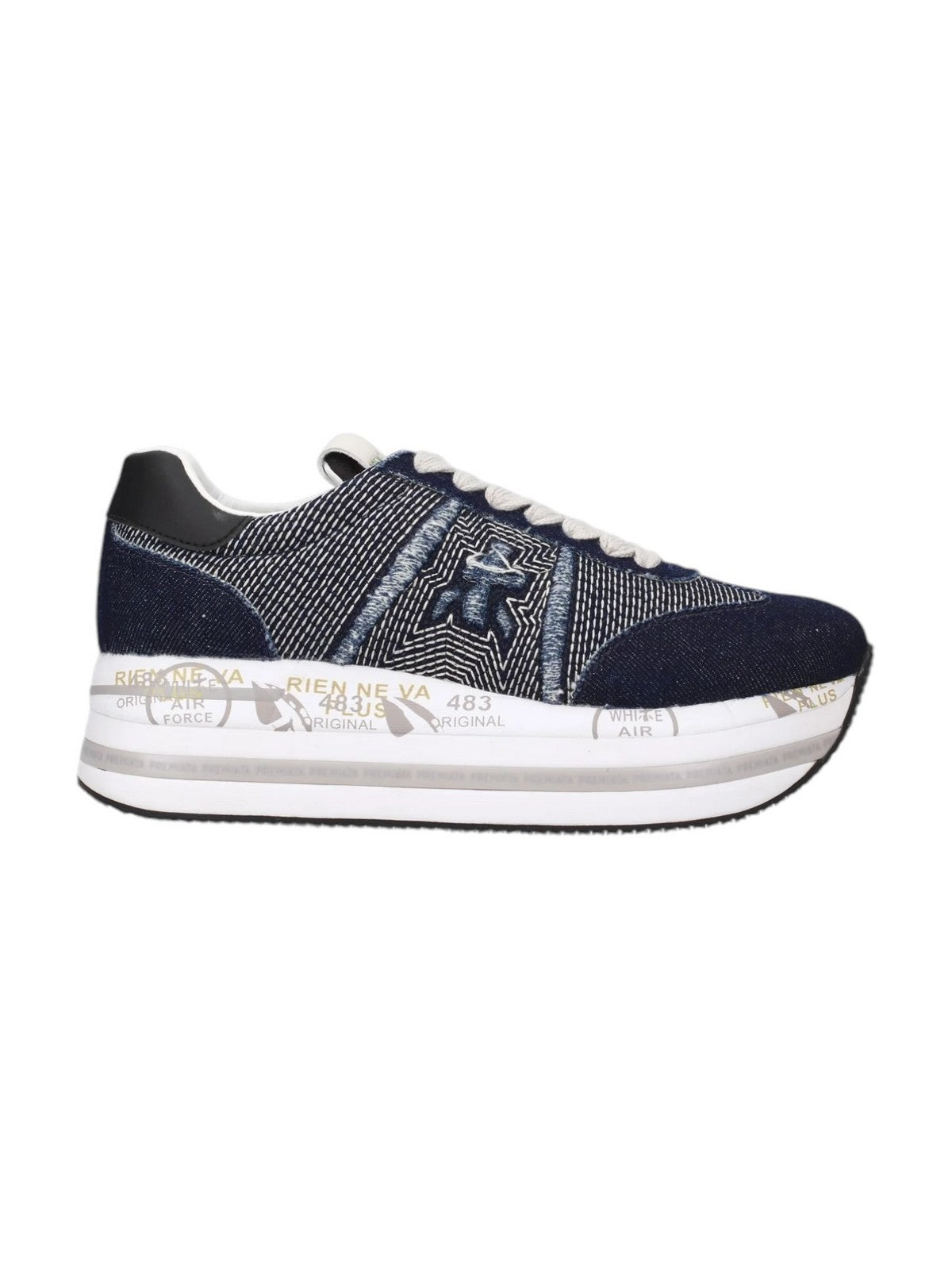 PREMIATA Sneaker Donna BETH VAR 6957 Blu gioboutiqueweb