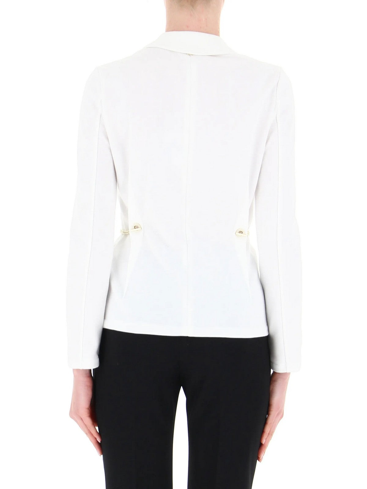 Liu Jo White Women's Jacket M4384F0583 10701 Weiß