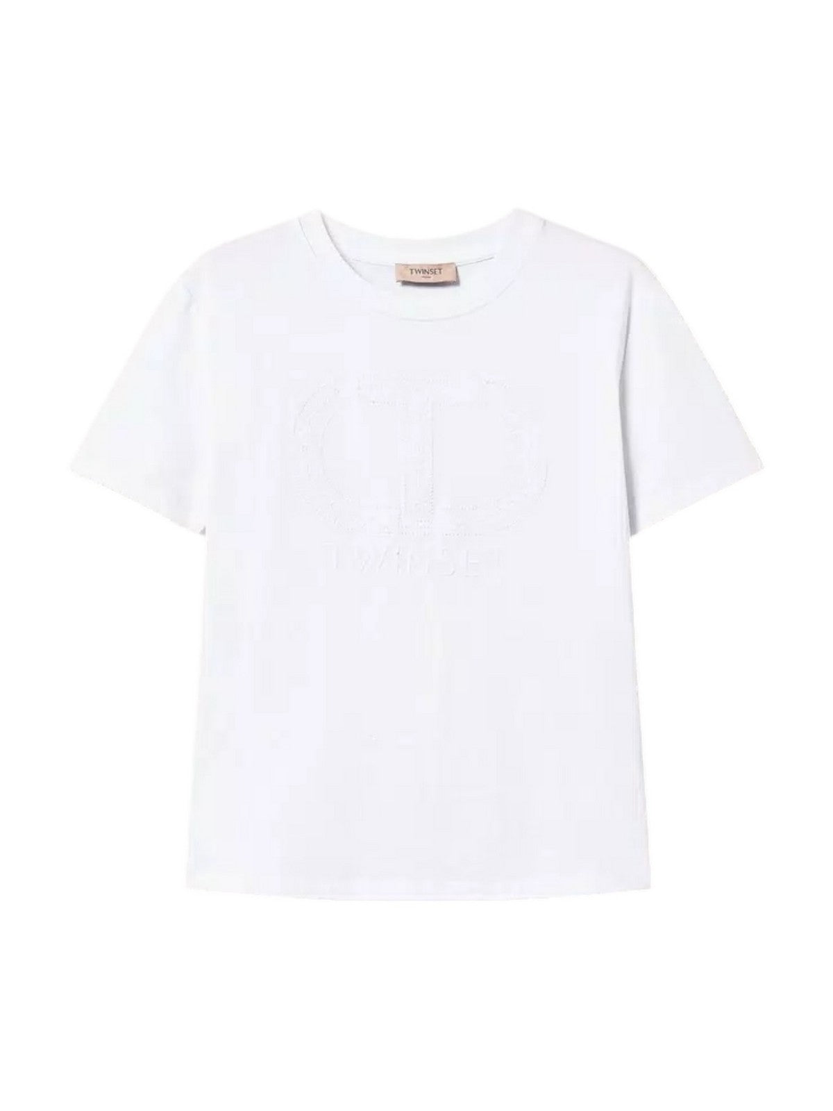 TWINSET T-shirt Donna 251TP2072 00001 Bianco gioboutiqueweb