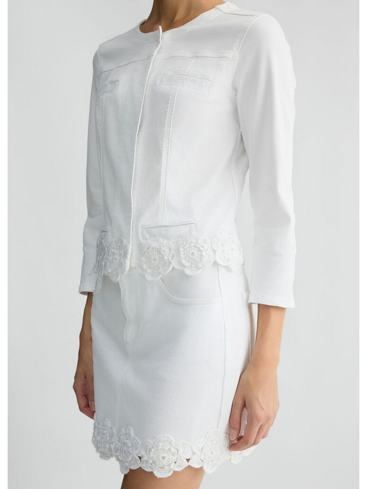 LIU JO WHITE Giacca Donna WA5456T4033 M9603 Bianco gioboutiqueweb