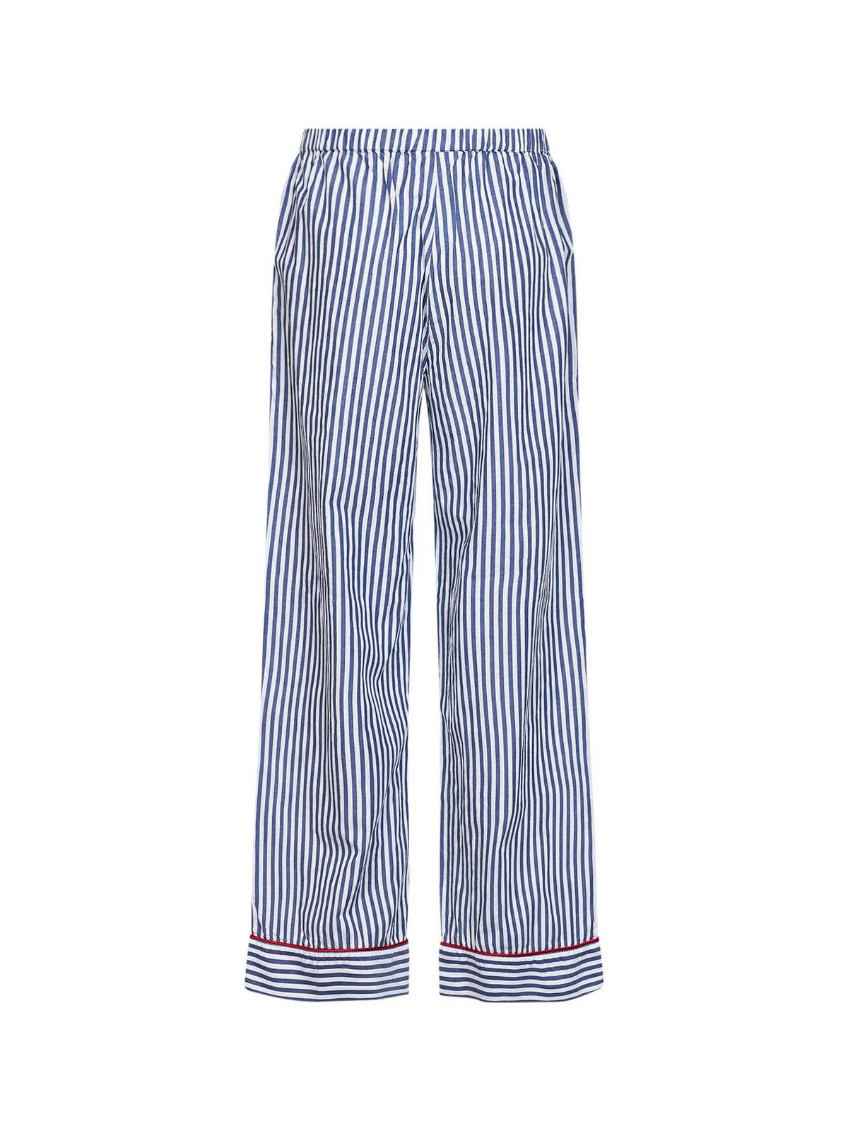 MC2 SAINT BARTH Pantalone Donna GALASSIA 01699L COTTON STRIPES V PIPING 61