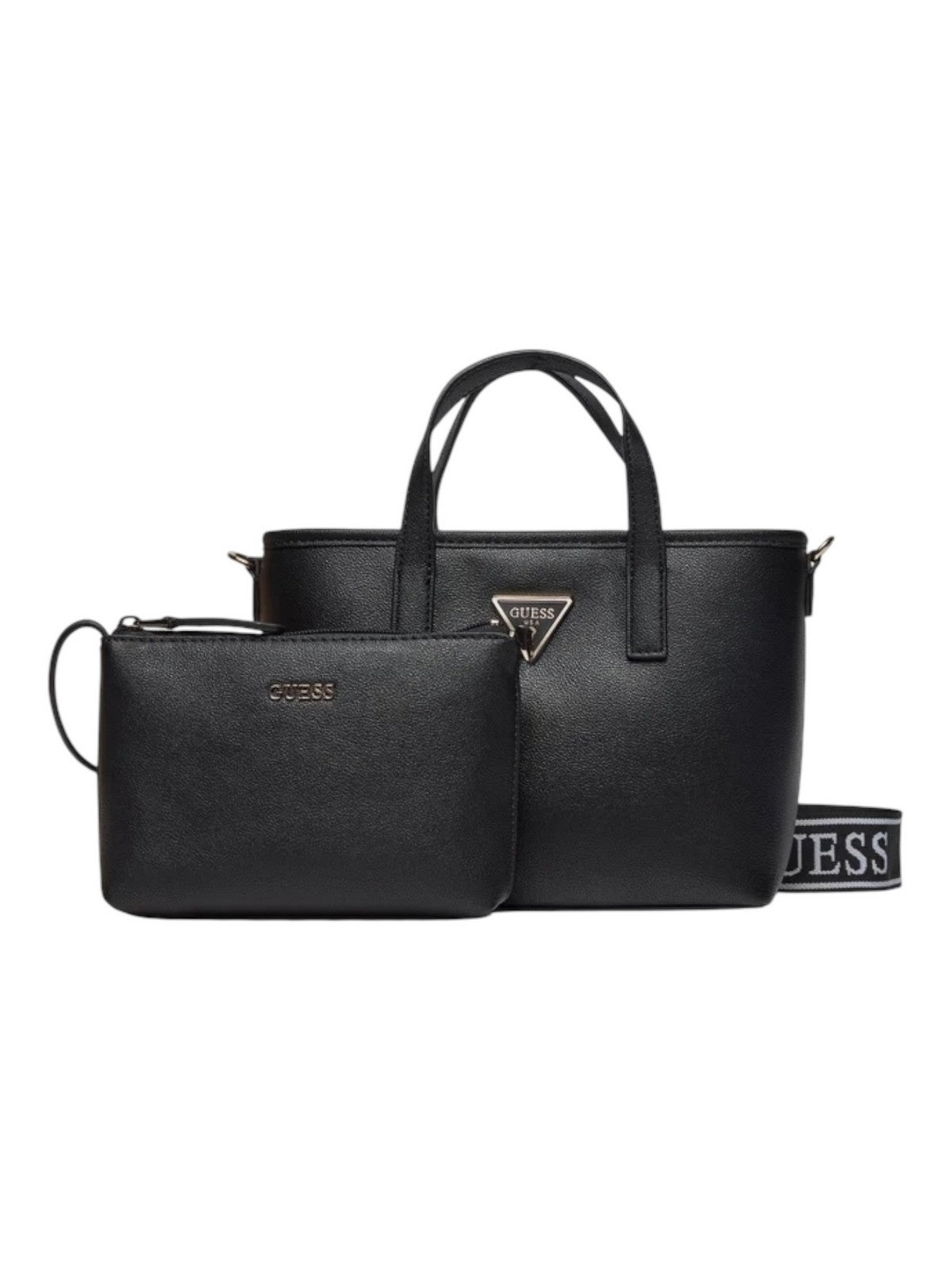 GUESS Borsa Donna Latona Mini Tote HWBG92 11750 BLA Nero gioboutiqueweb
