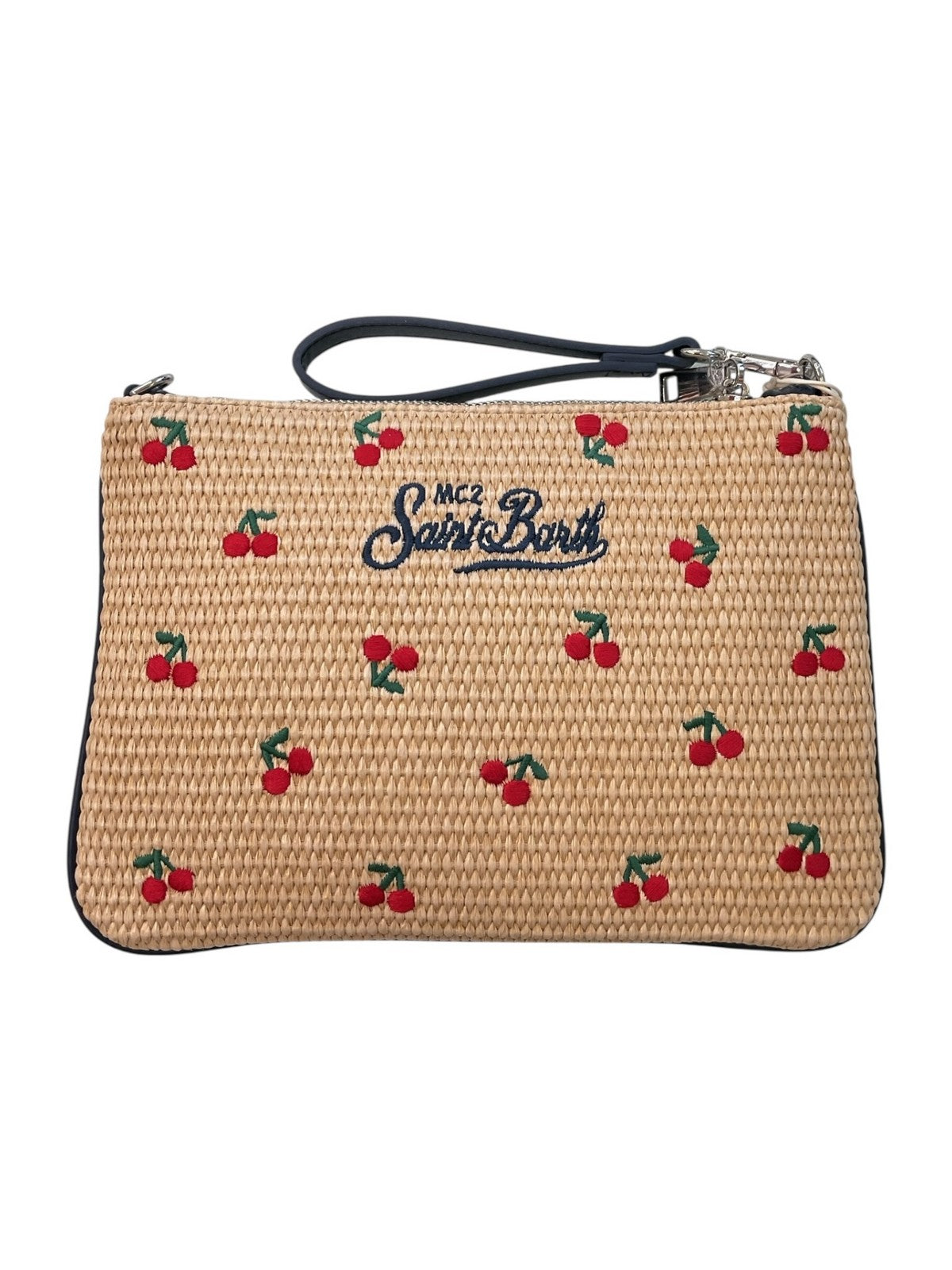 MC2 SAINT BARTH Borsa Donna PARISIENNE STRAW 02802L CHERRY 1161 EMB