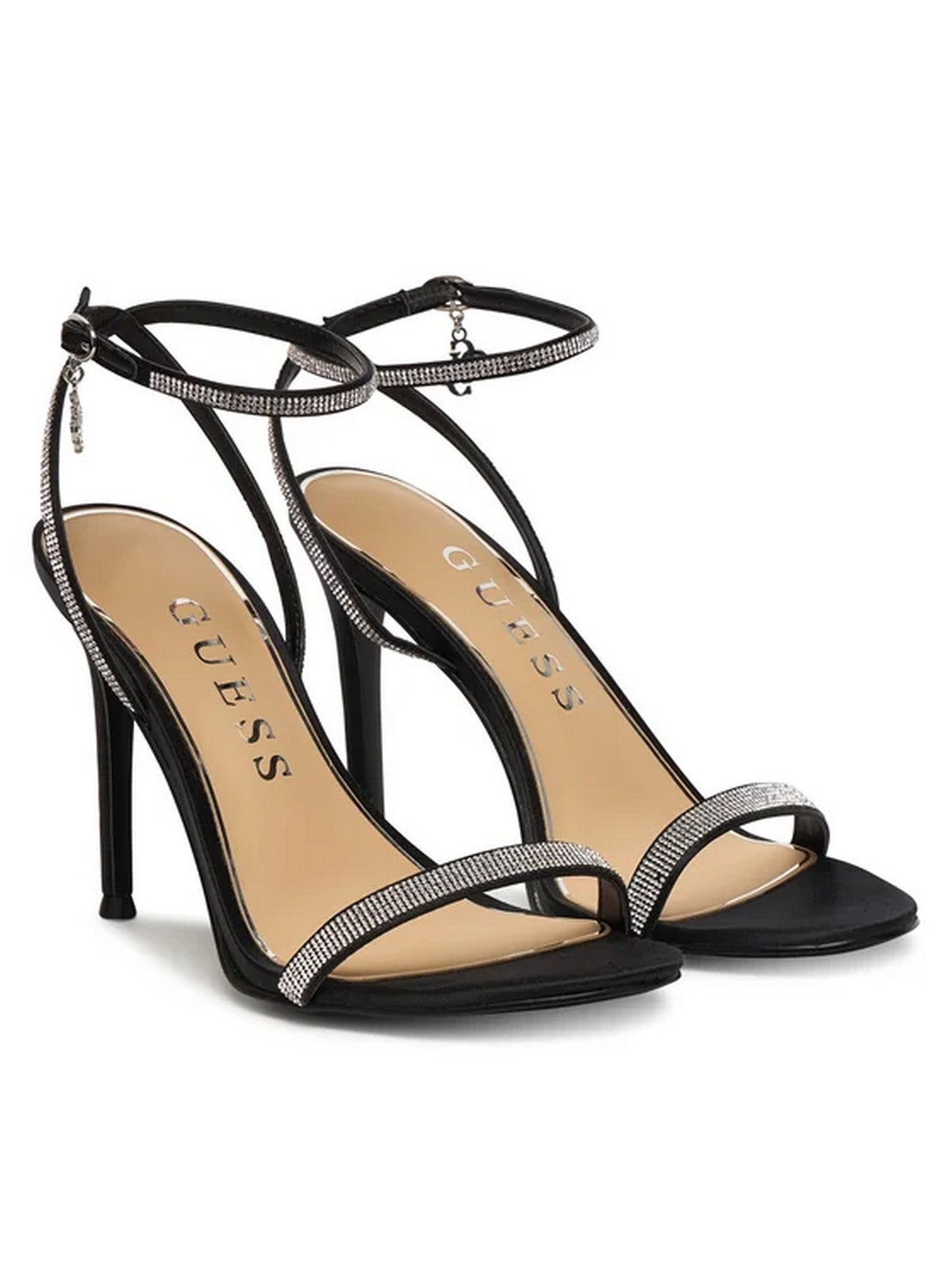 GUESS Sandalo Donna CHARMER FLJCHR SAT03 BLACK BLACK