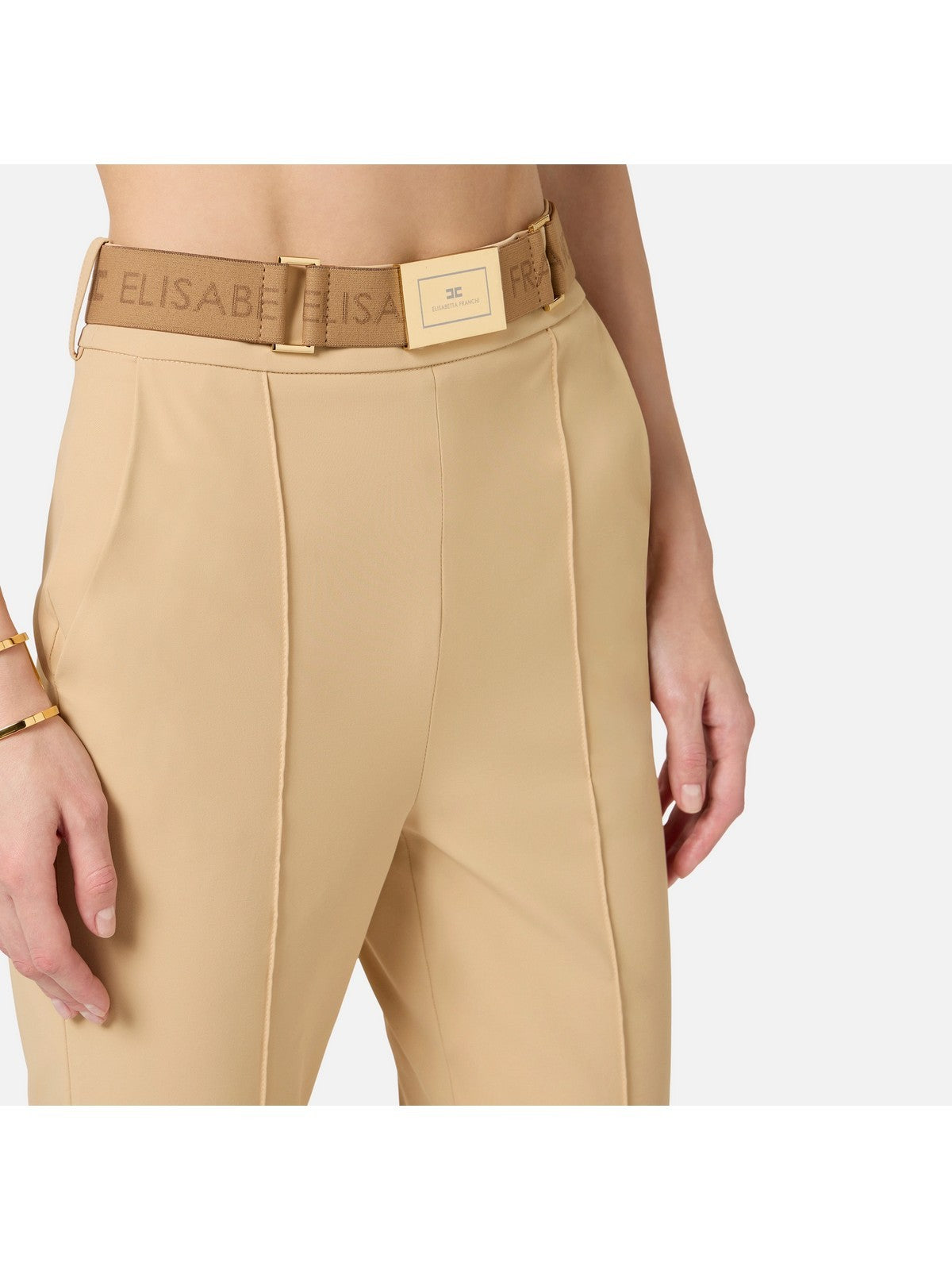 ELISABETTA FRANCHI Pantalone Donna PA13261E2 470 CAMMELLO