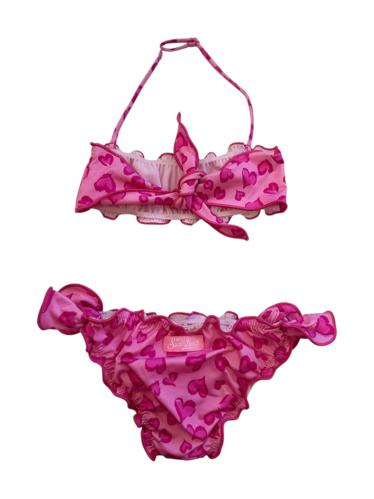 MC2 SAINT BARTH Costume da bagno Bambine e ragazze EMY 04104H AMOUR LEOP 21 gioboutiqueweb