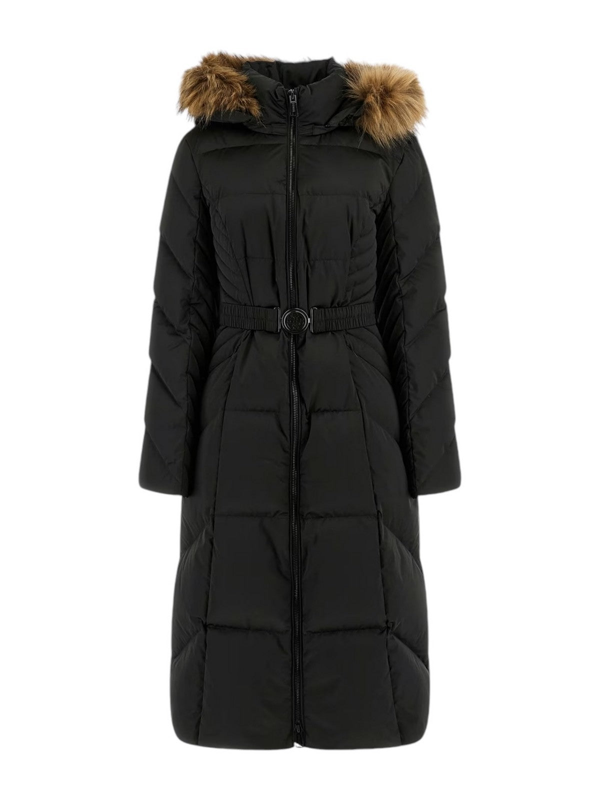 Guess long down coat best sale