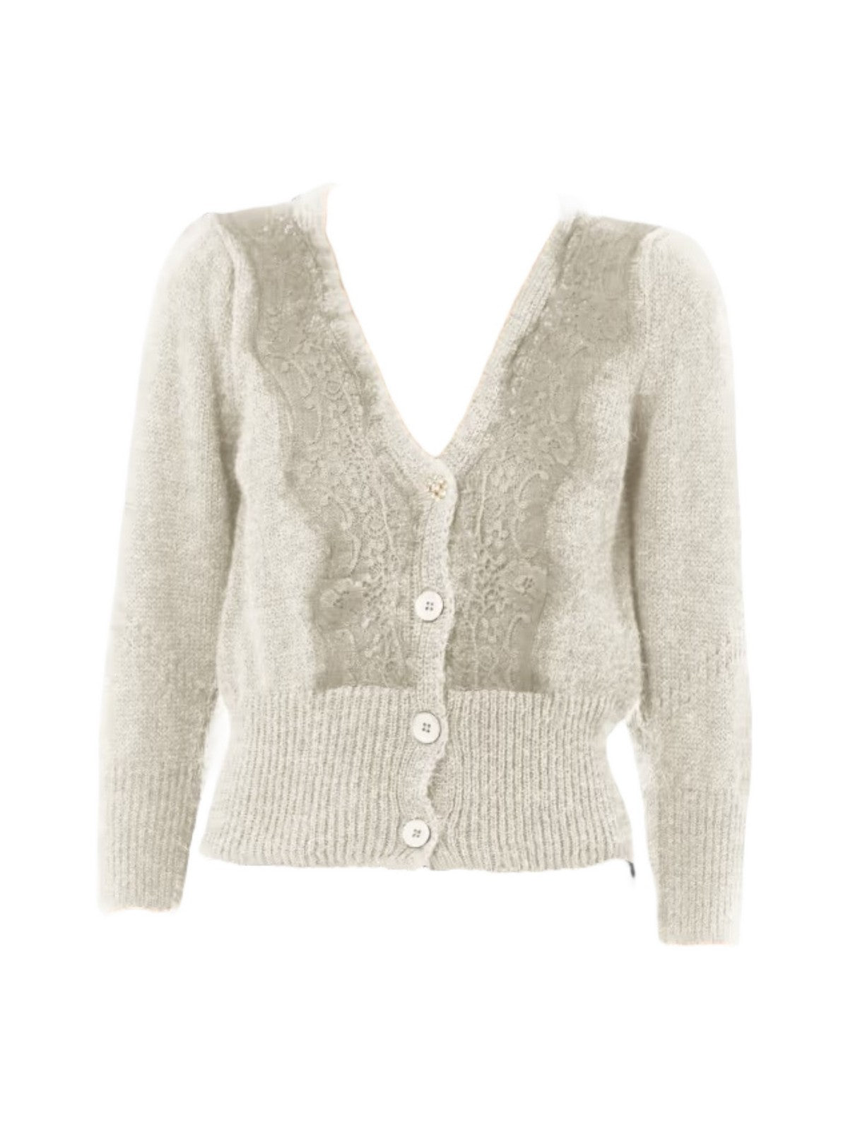 LIU JO WHITE Cardigan Donna WF4331MAG71 10701 Bianco gioboutiqueweb
