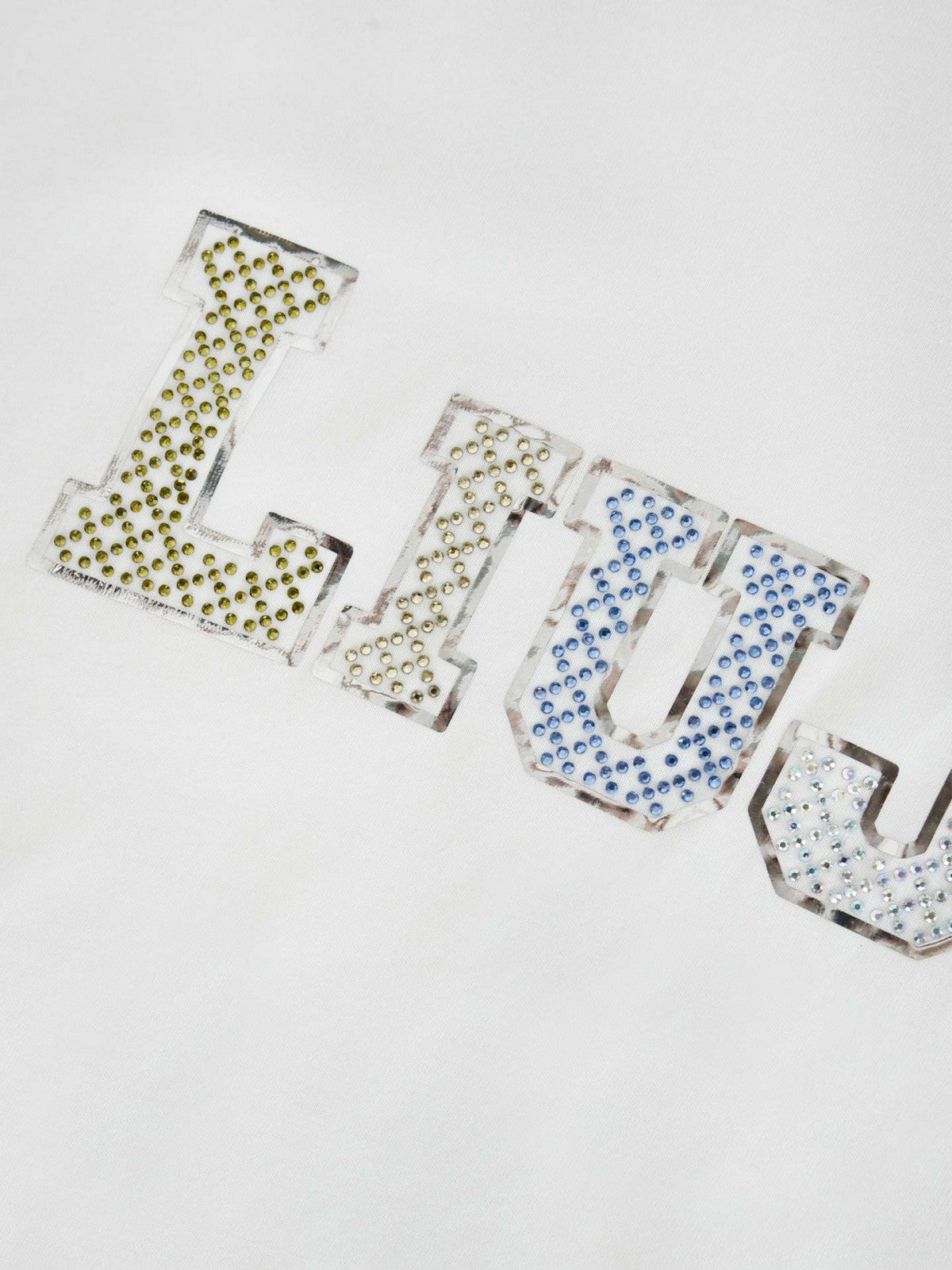 LIU JO SPORT T-Shirt e Polo Donna TA4204JS923 10604 Avorio gioboutiqueweb