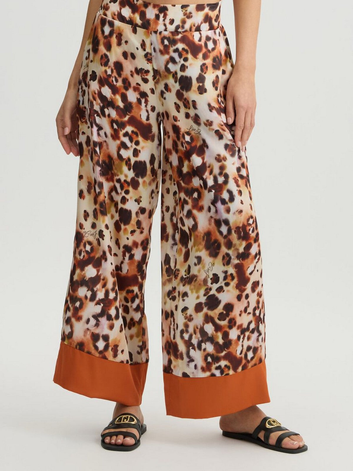 LIU JO BEACHWEAR Pantalone Donna VA5143TS806 M9145 St.animal rouge gioboutiqueweb