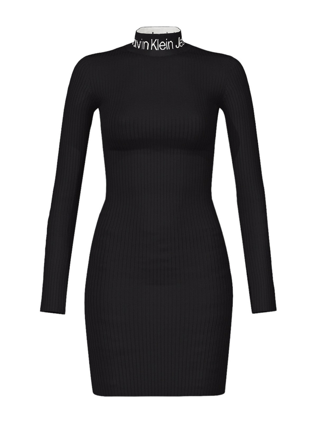 CALVIN KLEIN Abito Donna J20J222719 BEH Nero gioboutiqueweb