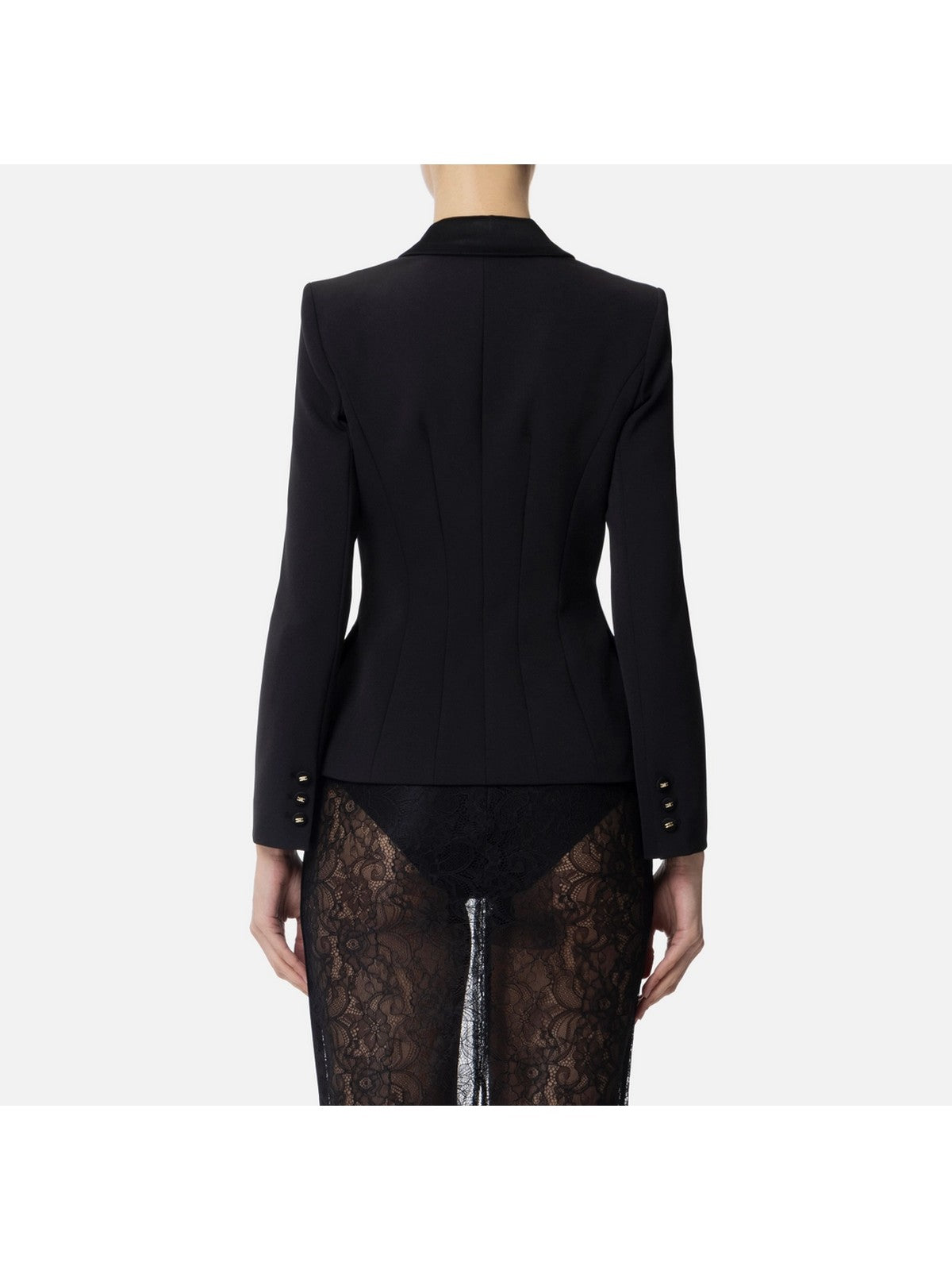 ELISABETTA FRANCHI Giacca Donna GI14251E2-110 Nero gioboutiqueweb