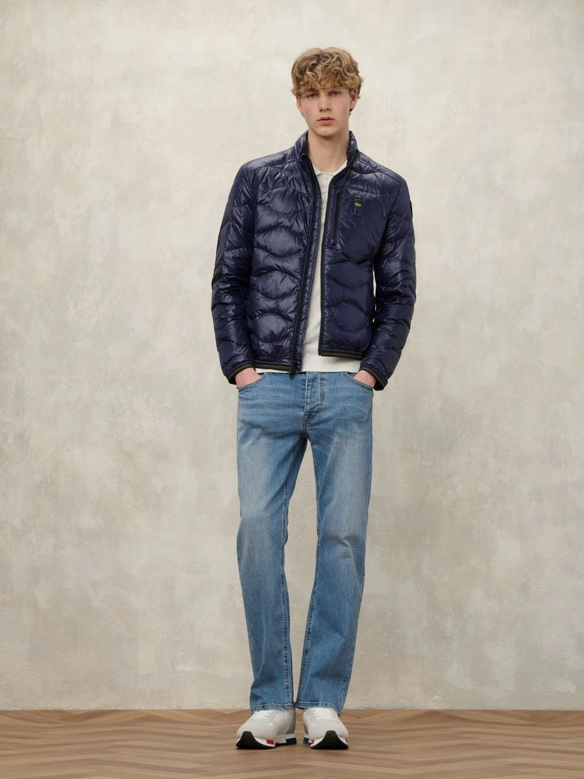 BLAUER Piumino Uomo Daniel 26SBLUC03178 006719 888 Blu