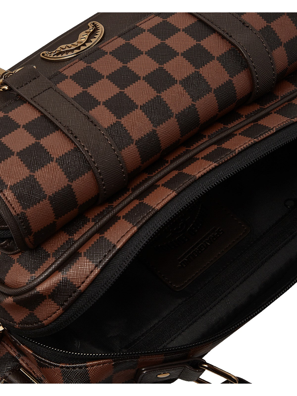 SPRAYGROUND Marsupio Uomo SPEC OPS PIXEL EMBOSS CROSSBODY CARGO 910B7454NSZ Marrone gioboutiqueweb