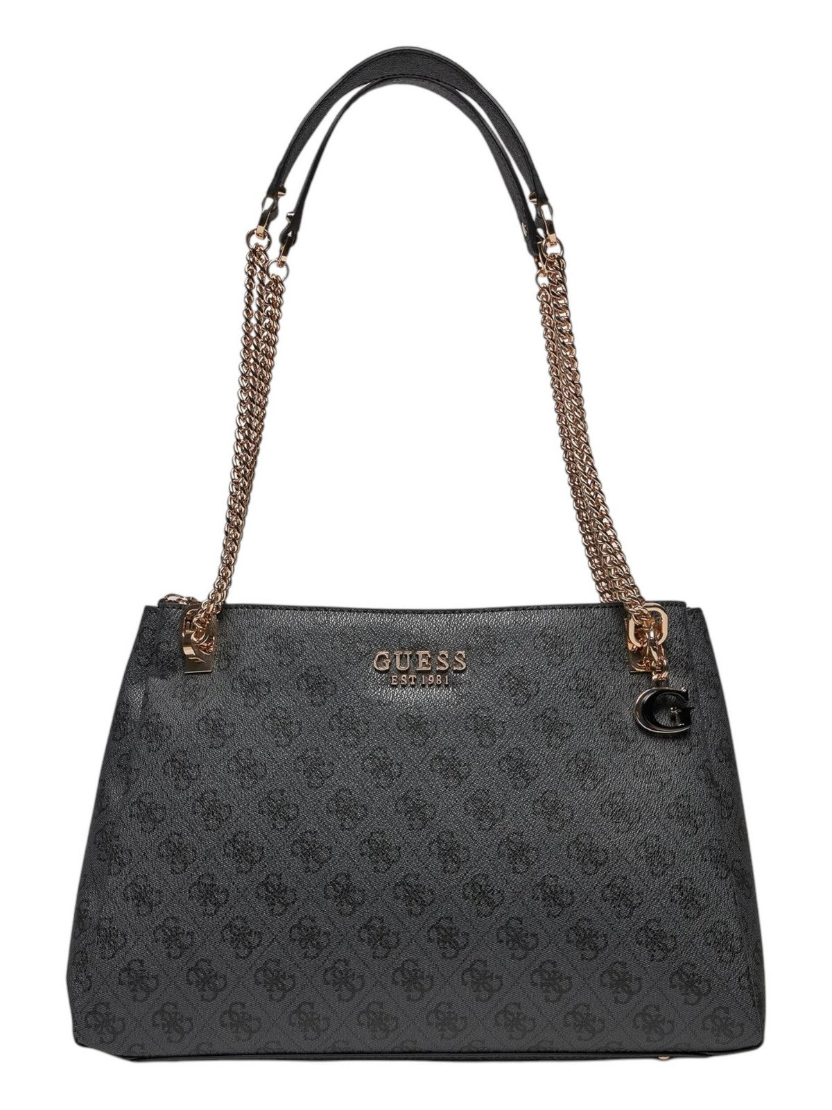 GUESS Borsa Donna Eliette Logo Grlfrnd HWSG93 15230 CLO Grigio gioboutiqueweb