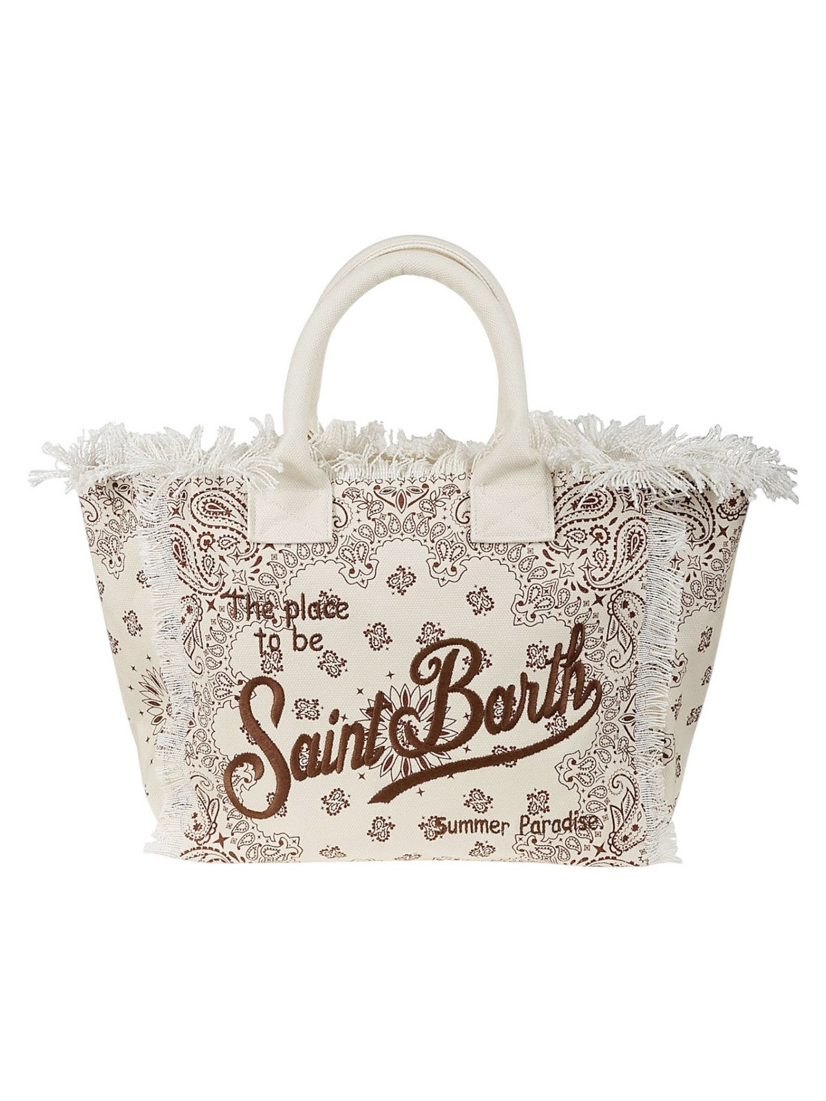 MC2 SAINT BARTH Borsa Donna VANITY 01544H BANDANNA ROUND 10 EMB gioboutiqueweb