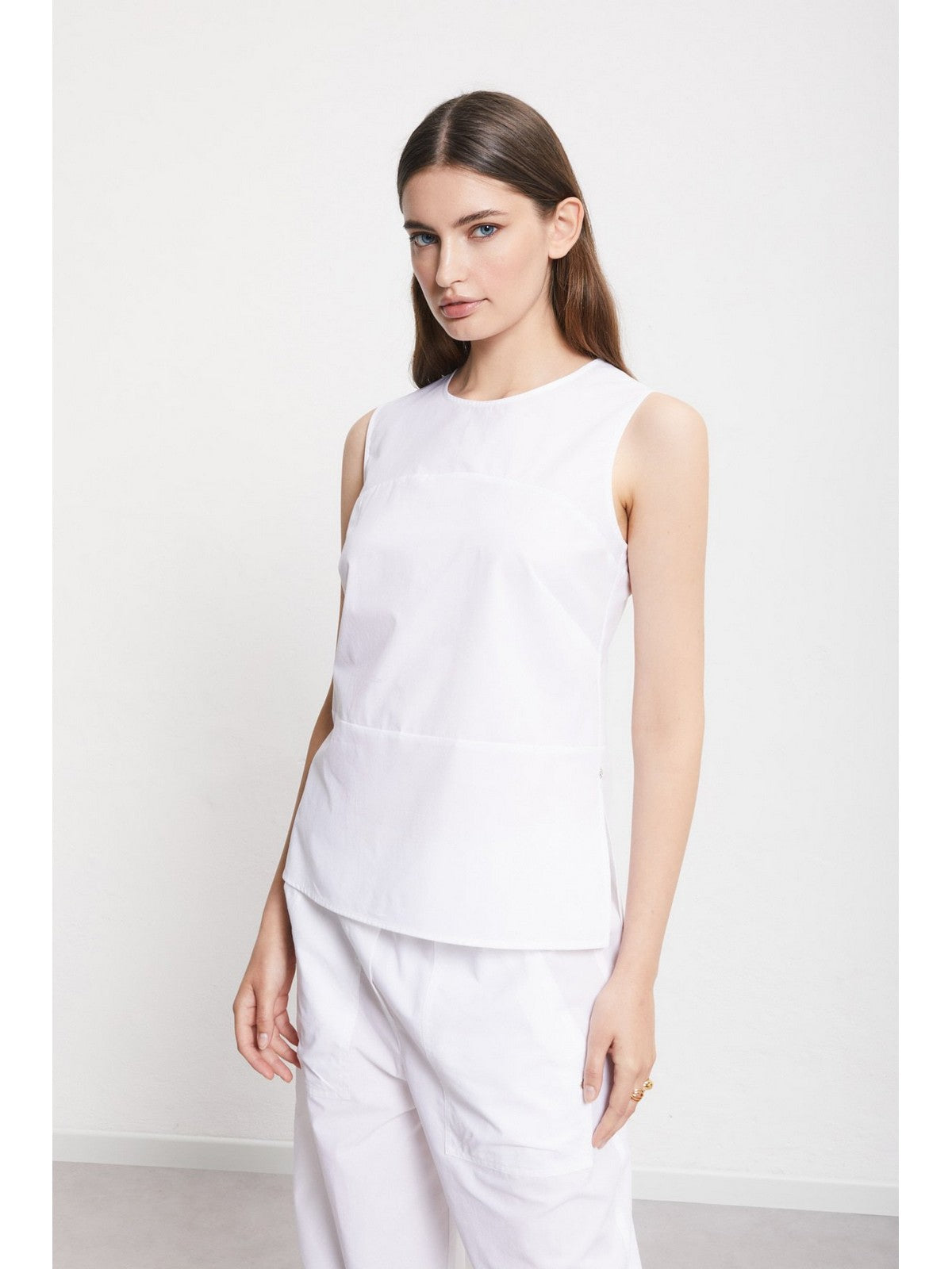 OTTOD'AME Top Donna DT9180 1948 Bianco gioboutiqueweb