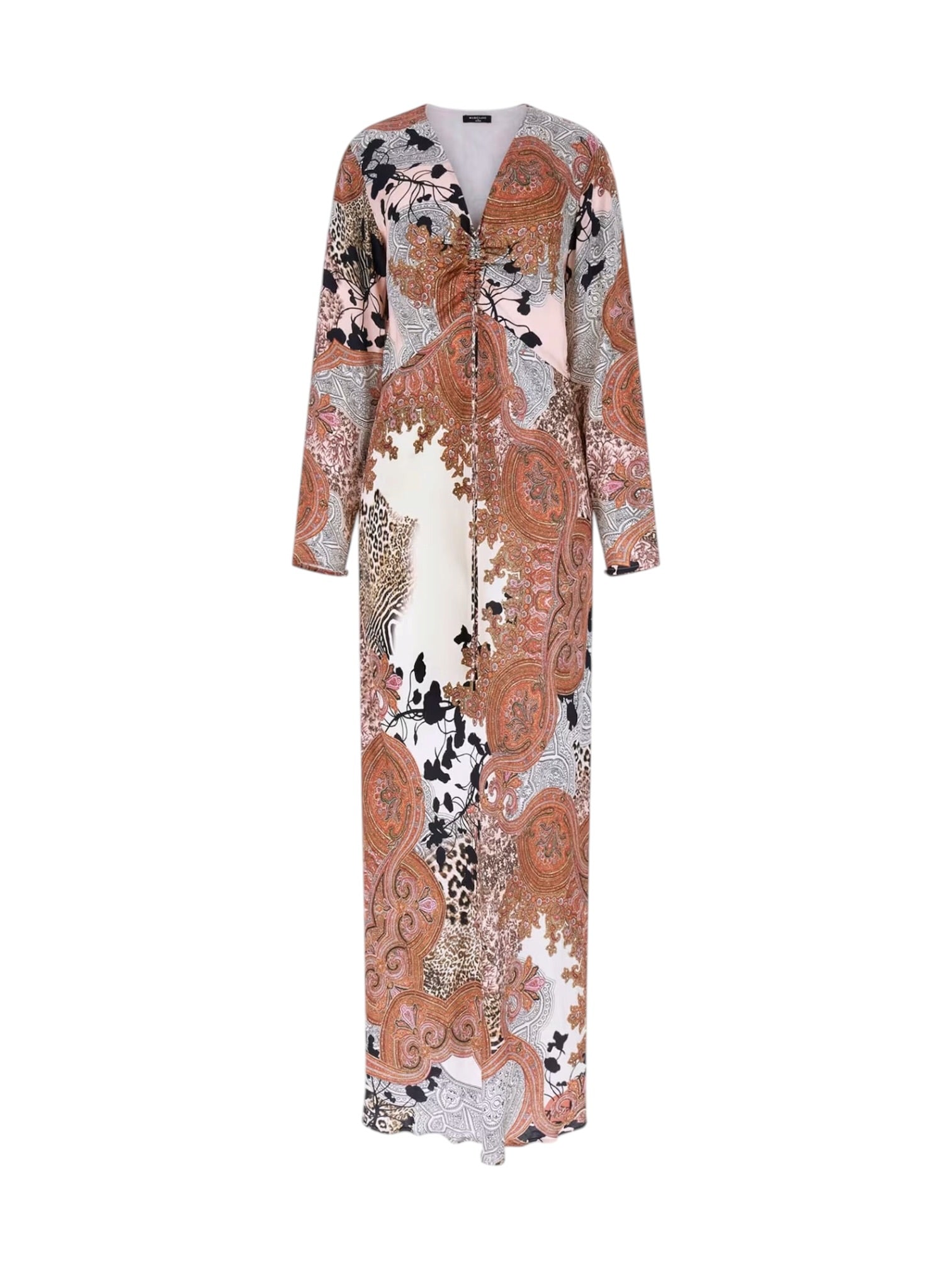 MARCIANO Abito Donna GWENDA LS V NECK DRESS G6GK12 W1780 PMG1 WILD ESSENCE PRINT
