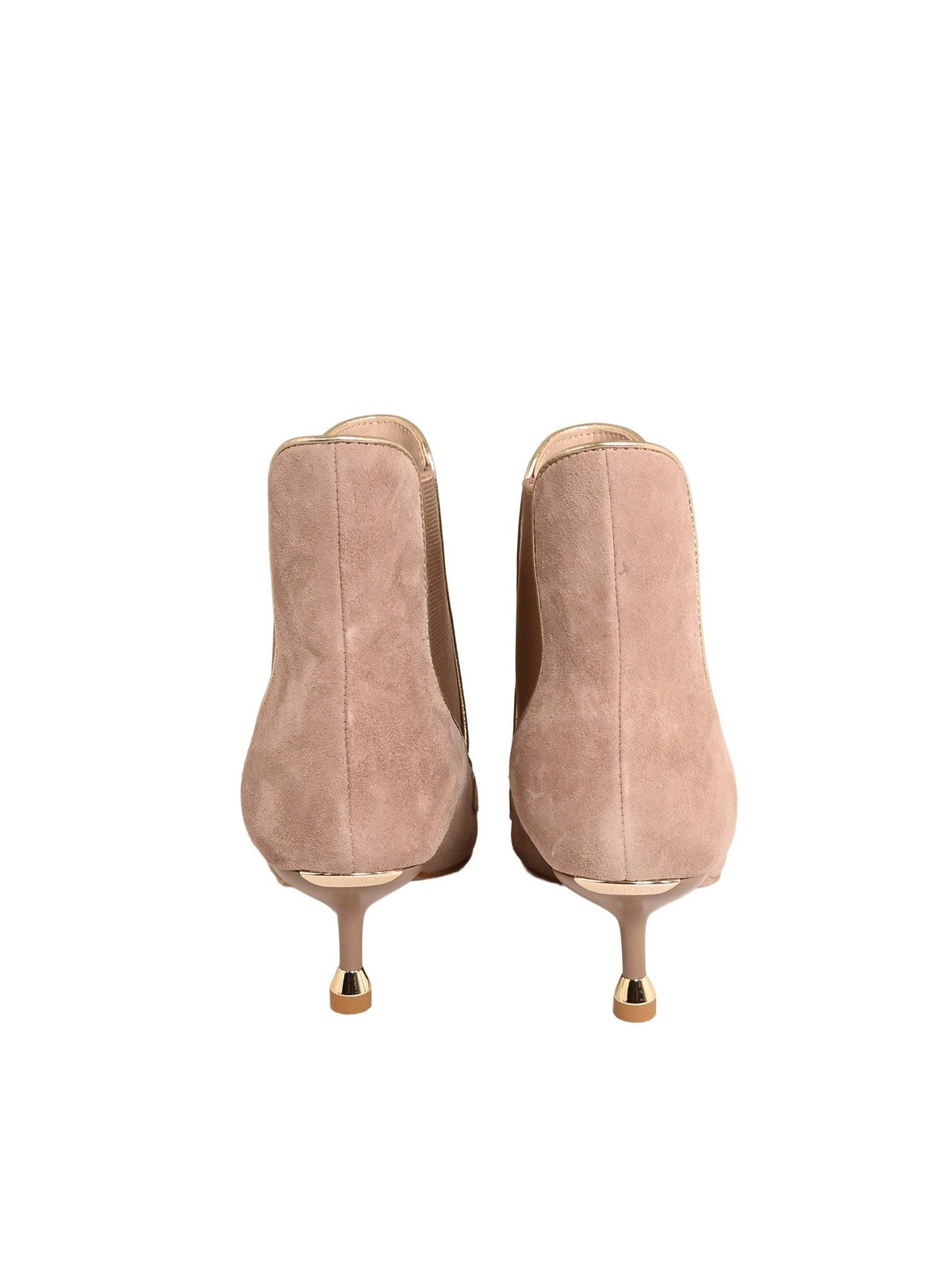 LIU JO Stivali e Stivaletti Donna DEVA 02 SF5011PX694 S3829 SUEDE/METALLIC POWDER ROSE/LIGHT GOLD