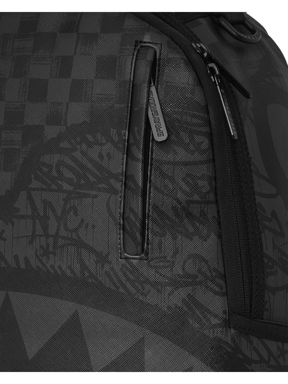 SPRAYGROUND Zaino Uomo TORN GRAFF CHECK DLXSV BACKPACK 910B7055NSZ Nero