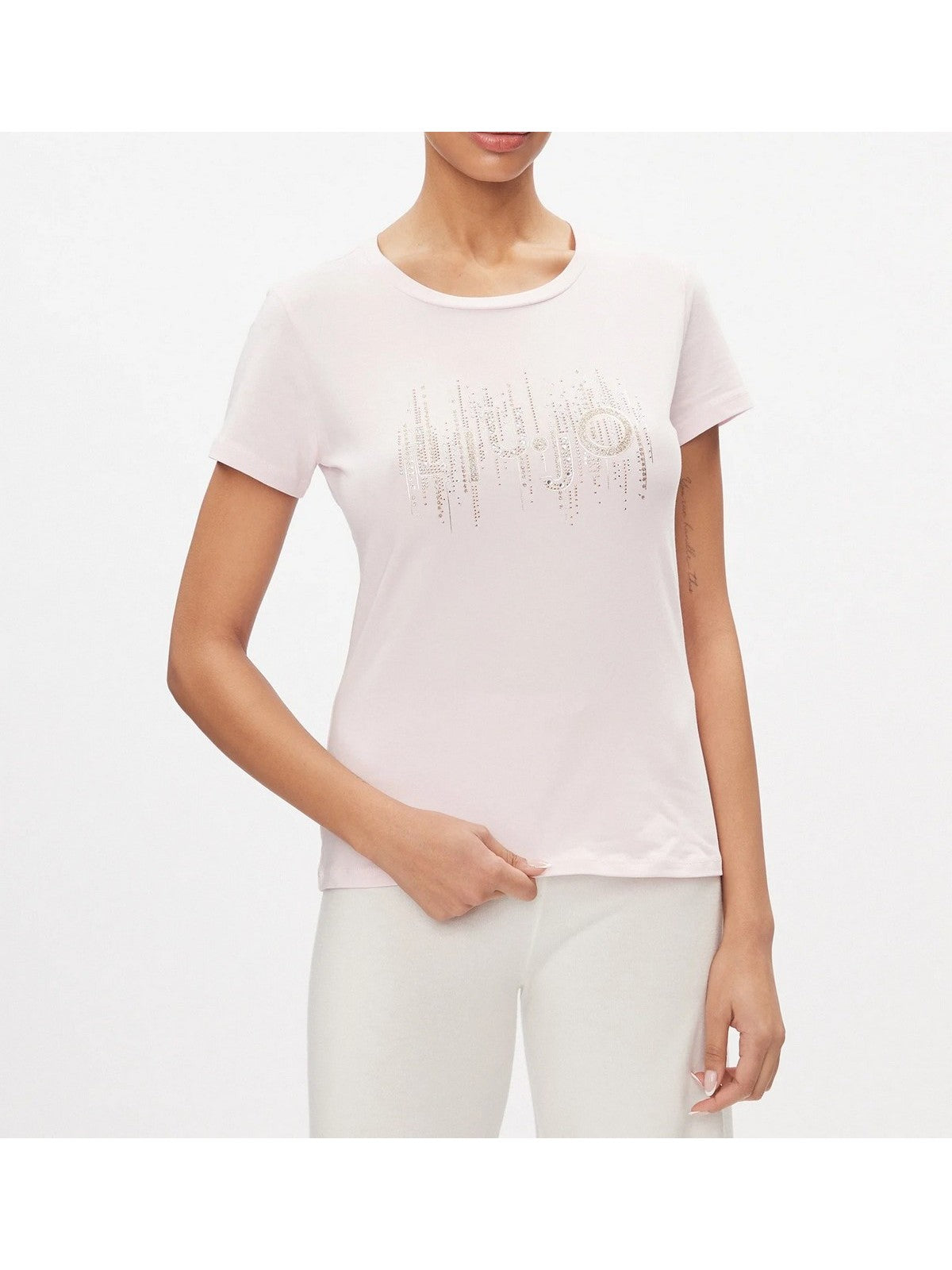 T-shirt Liu Jo Sport et Pole Woman Ta4246JS003 32808 Rosa