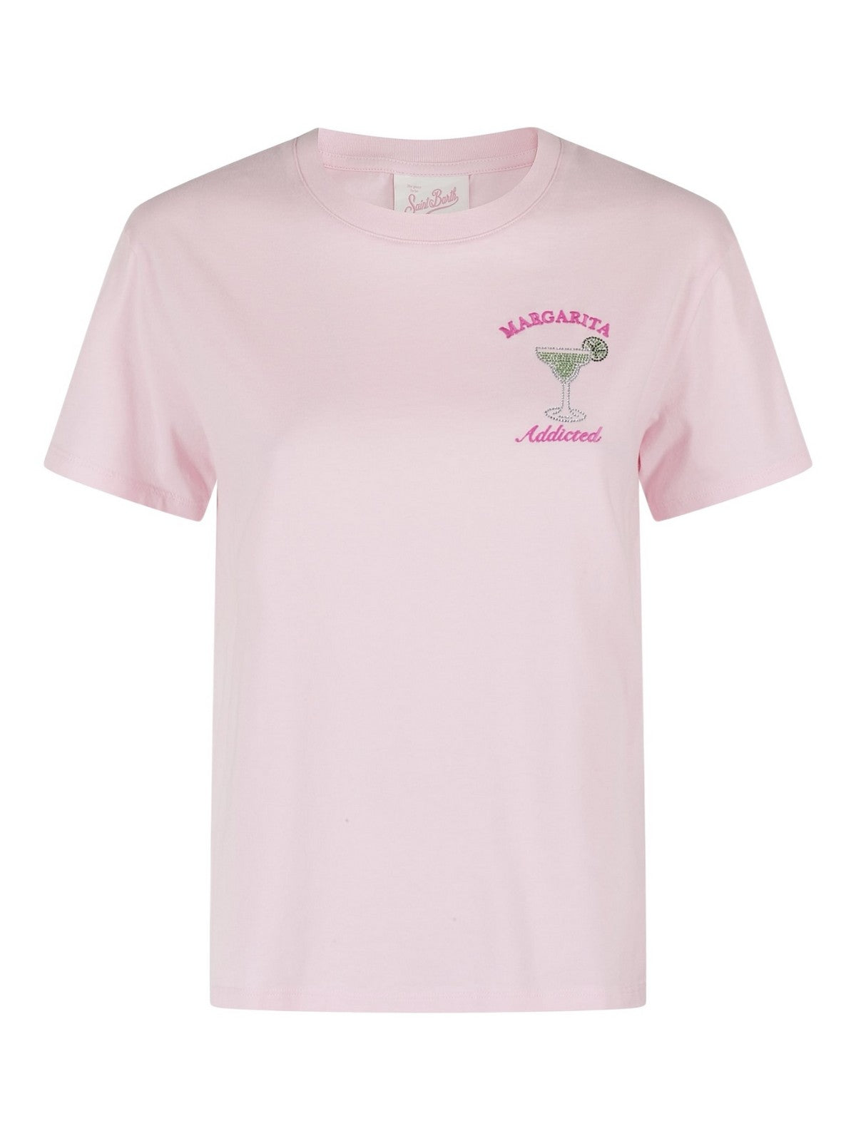 MC2 SAINT BARTH T-shirt Donna EMILIE 05937H Rosa gioboutiqueweb