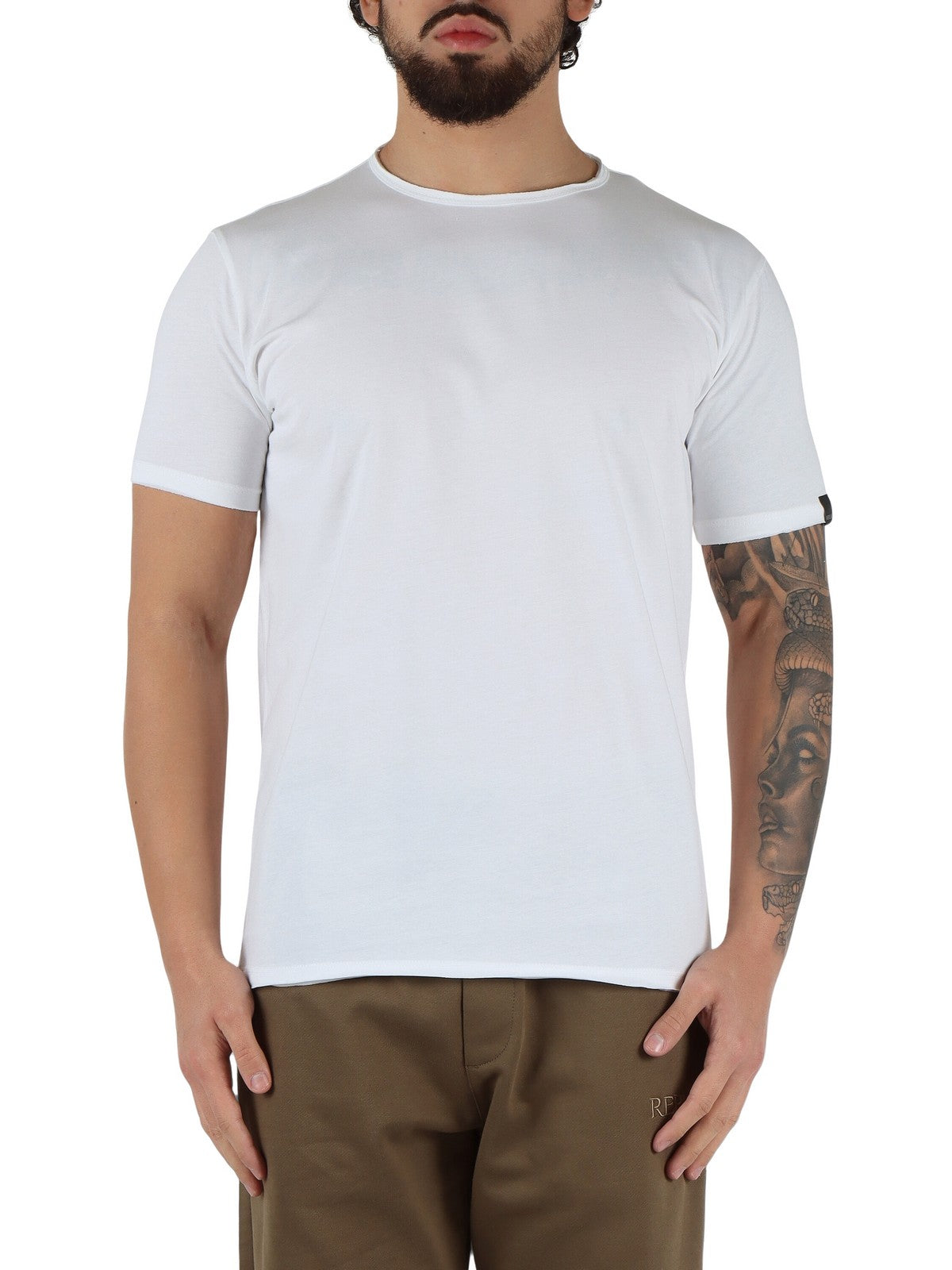 REPLAY T-shirt Uomo M3590A0002660 001 WHITE gioboutiqueweb