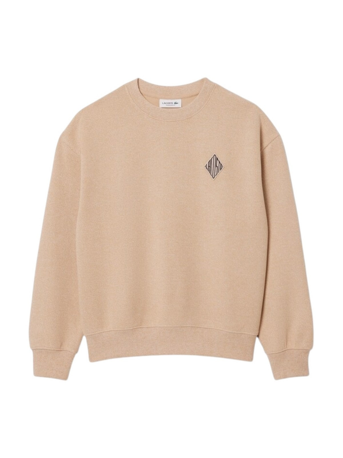 LACOSTE Felpa Donna SF1482 4KI Beige