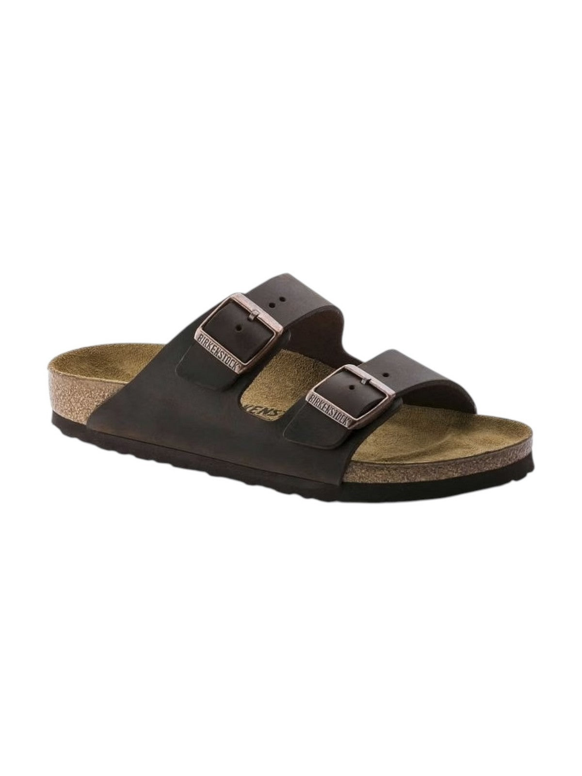 BIRKENSTOCK Sandalo Unisex adulto Arizona habana, Oiled Leather 052533 Marrone gioboutiqueweb