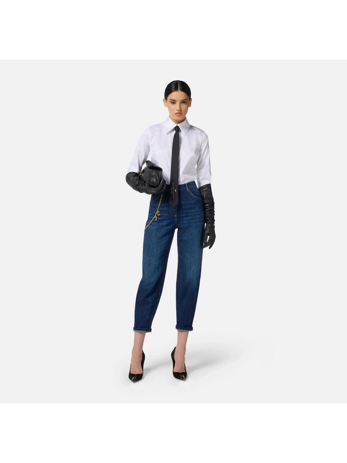 ELISABETTA FRANCHI Jeans Donna PJ14D56E2 104 BLUE DENIM